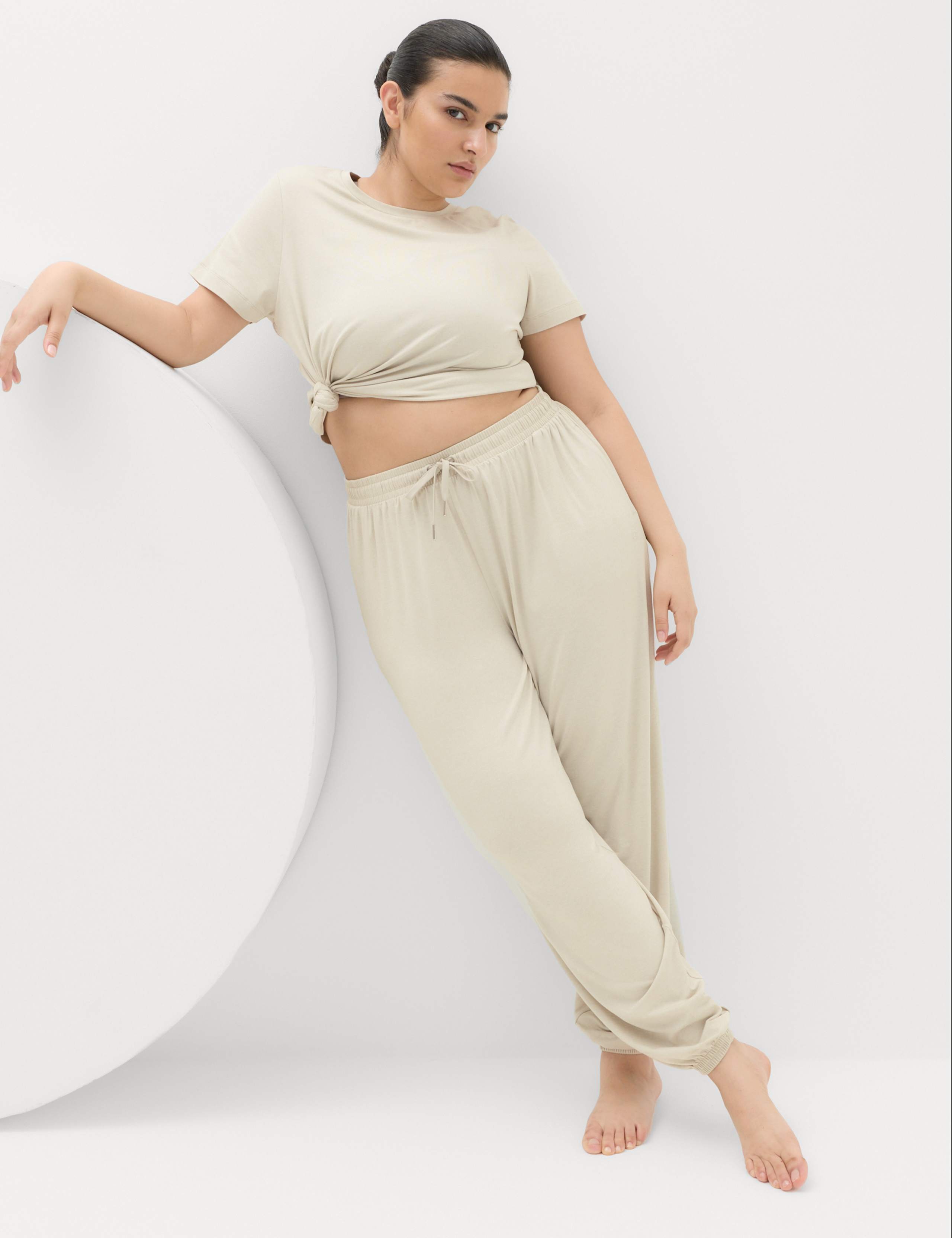 Terry Top & Shorts Set