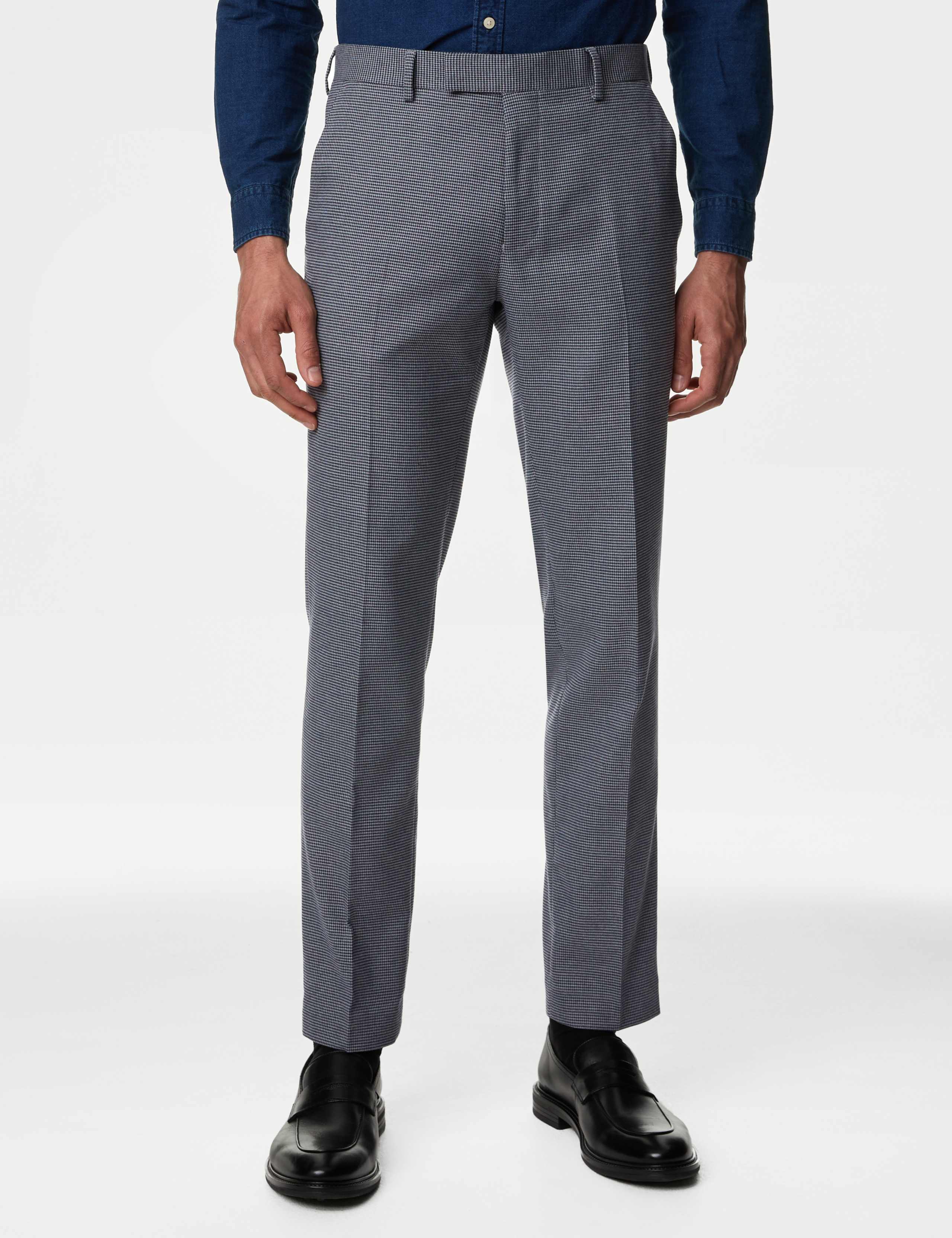 Slim Fit Puppytooth Stretch Suit 6 of 7