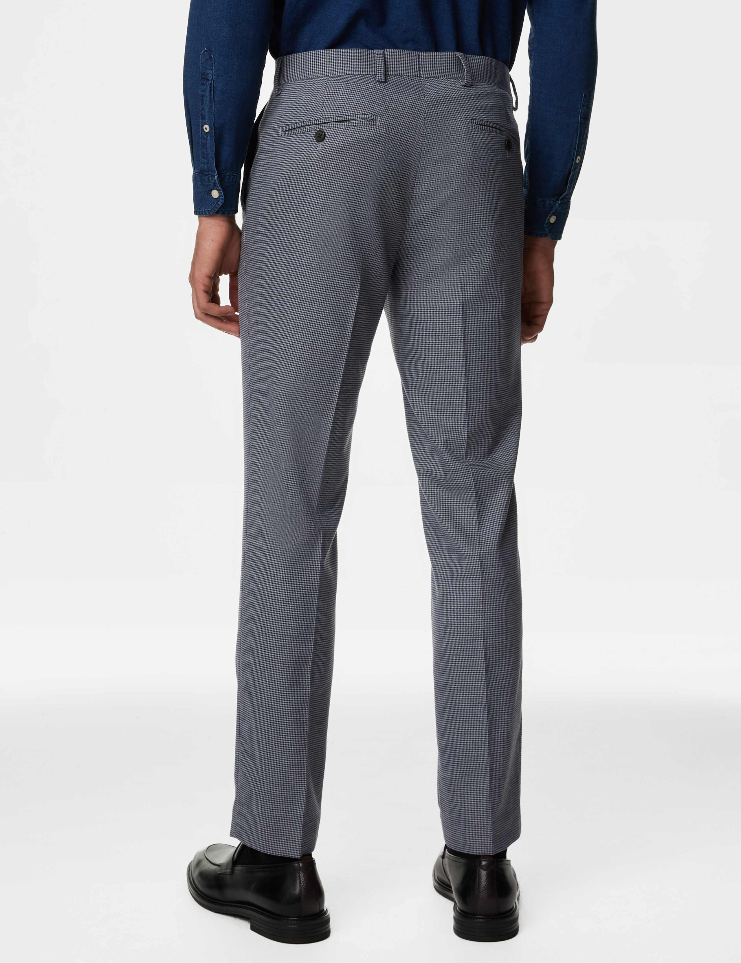 Slim Fit Puppytooth Stretch Suit 7 of 7