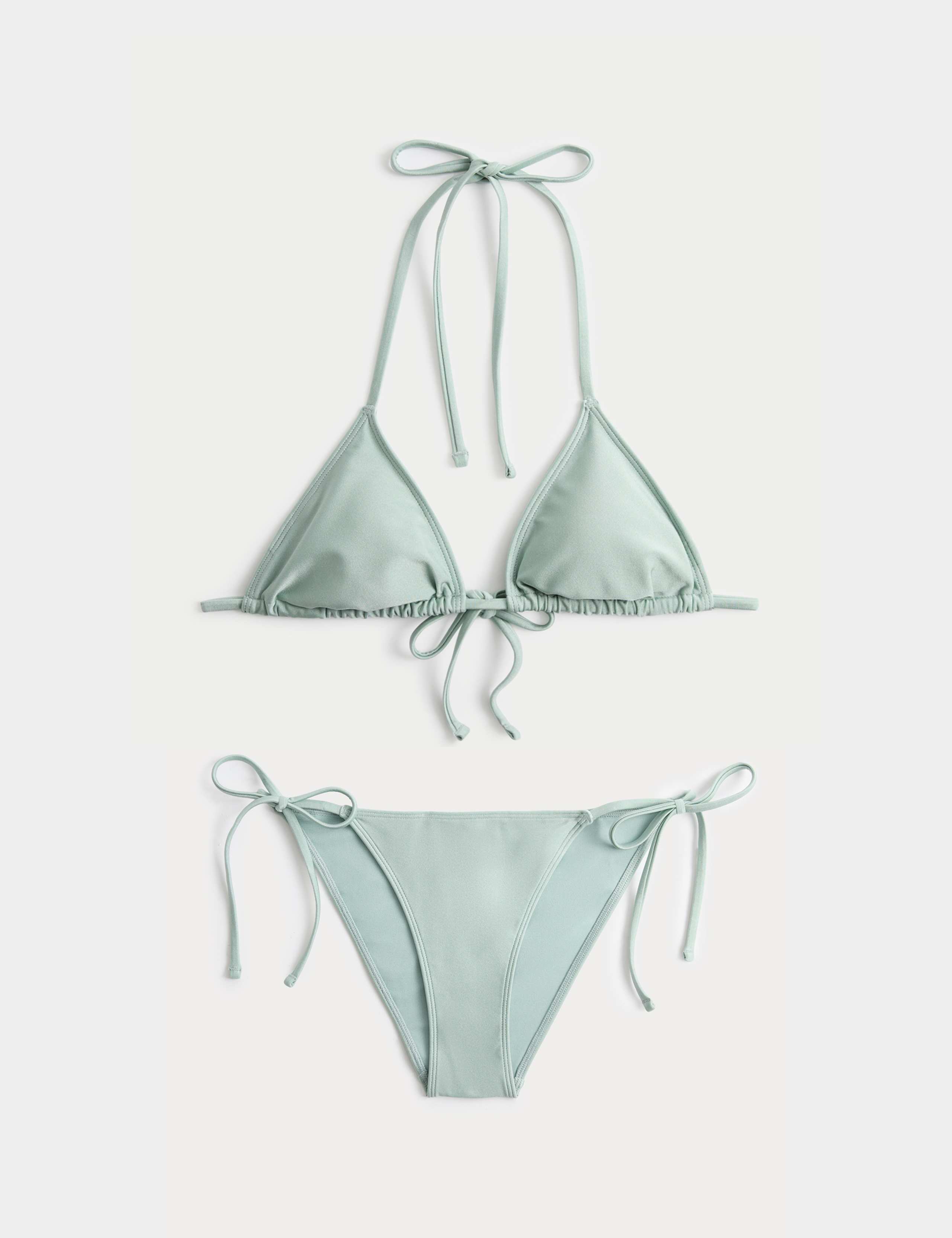 Sheen Triangle Bikini Set 1 of 6