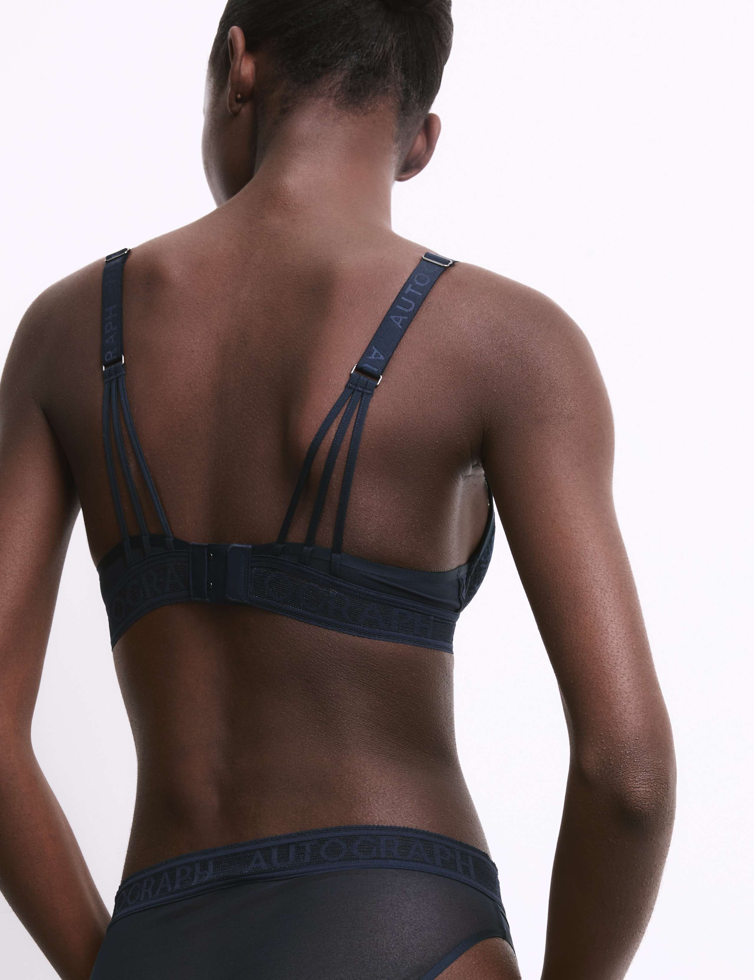 Tivoli Lace Wired Plunge Bra Set A-E 4 of 6