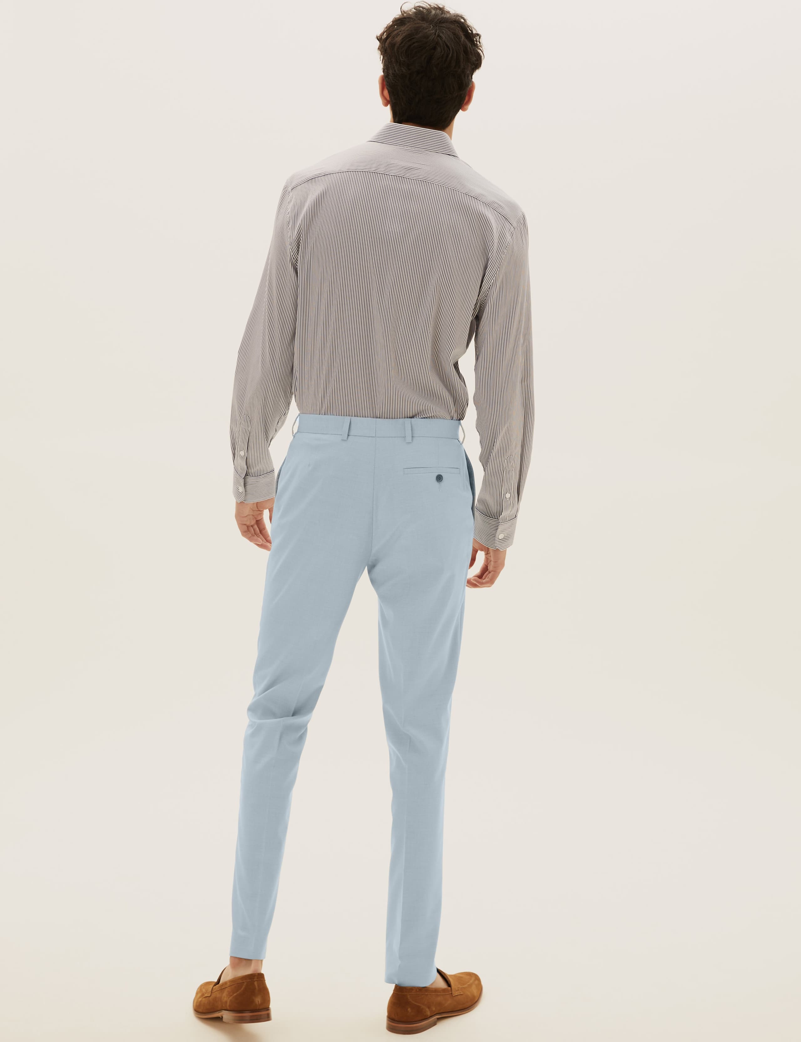 Pastel Slim Fit 3 Piece Suit 4 of 8