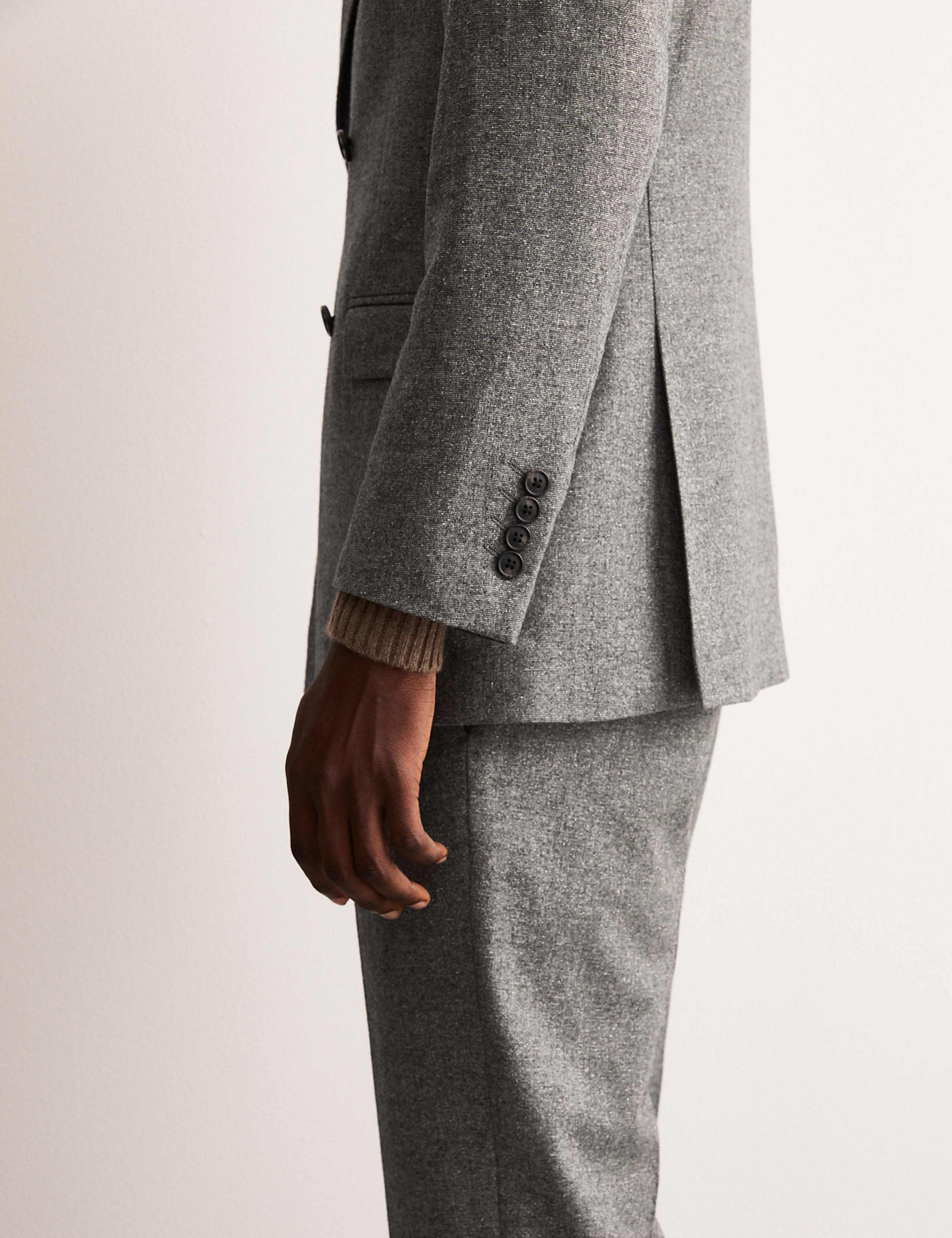 Tailored Fit Italian Wool Rich Suit 7 of 7