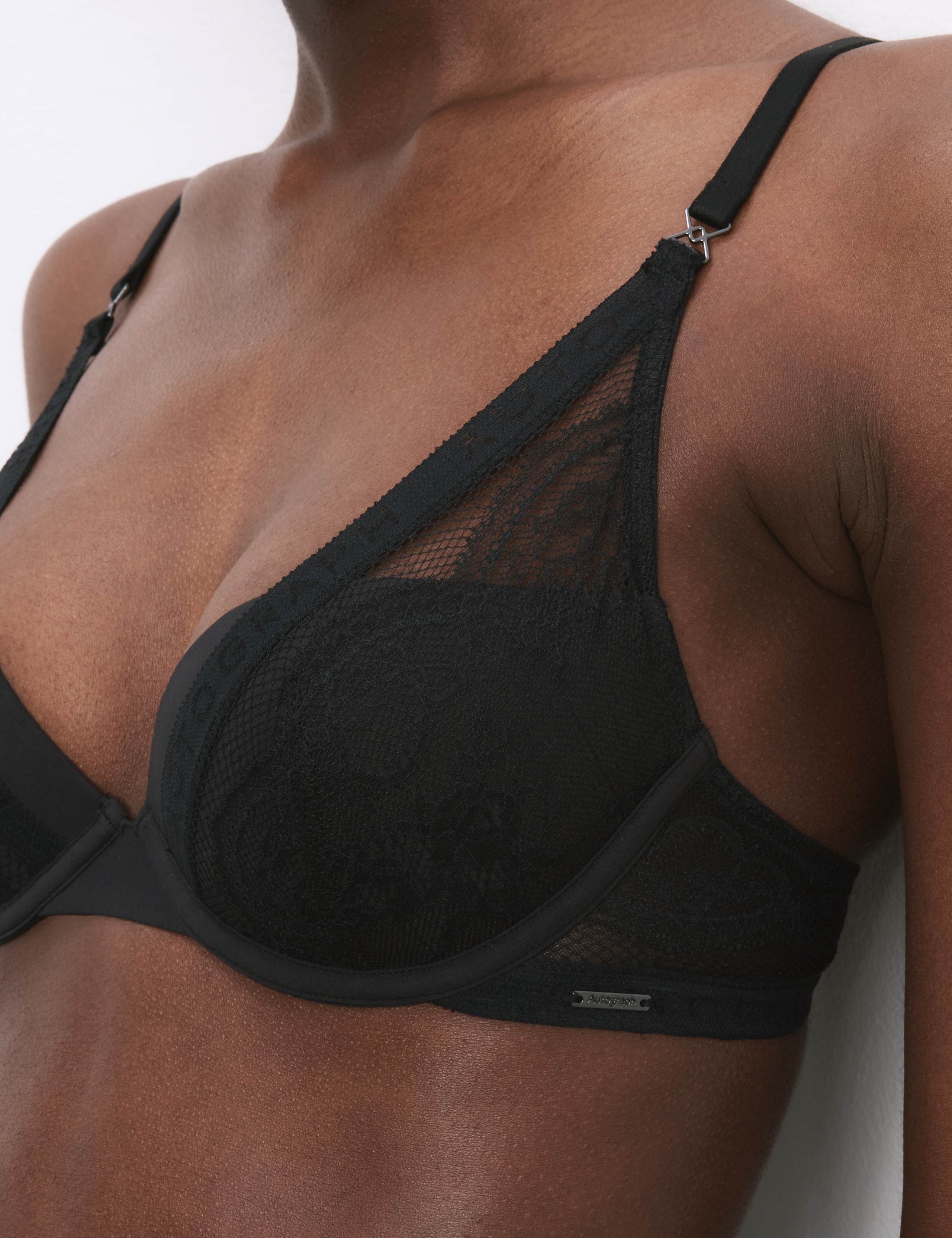 Murcia Lace Wired Plunge Bra Set A-E 2 of 6