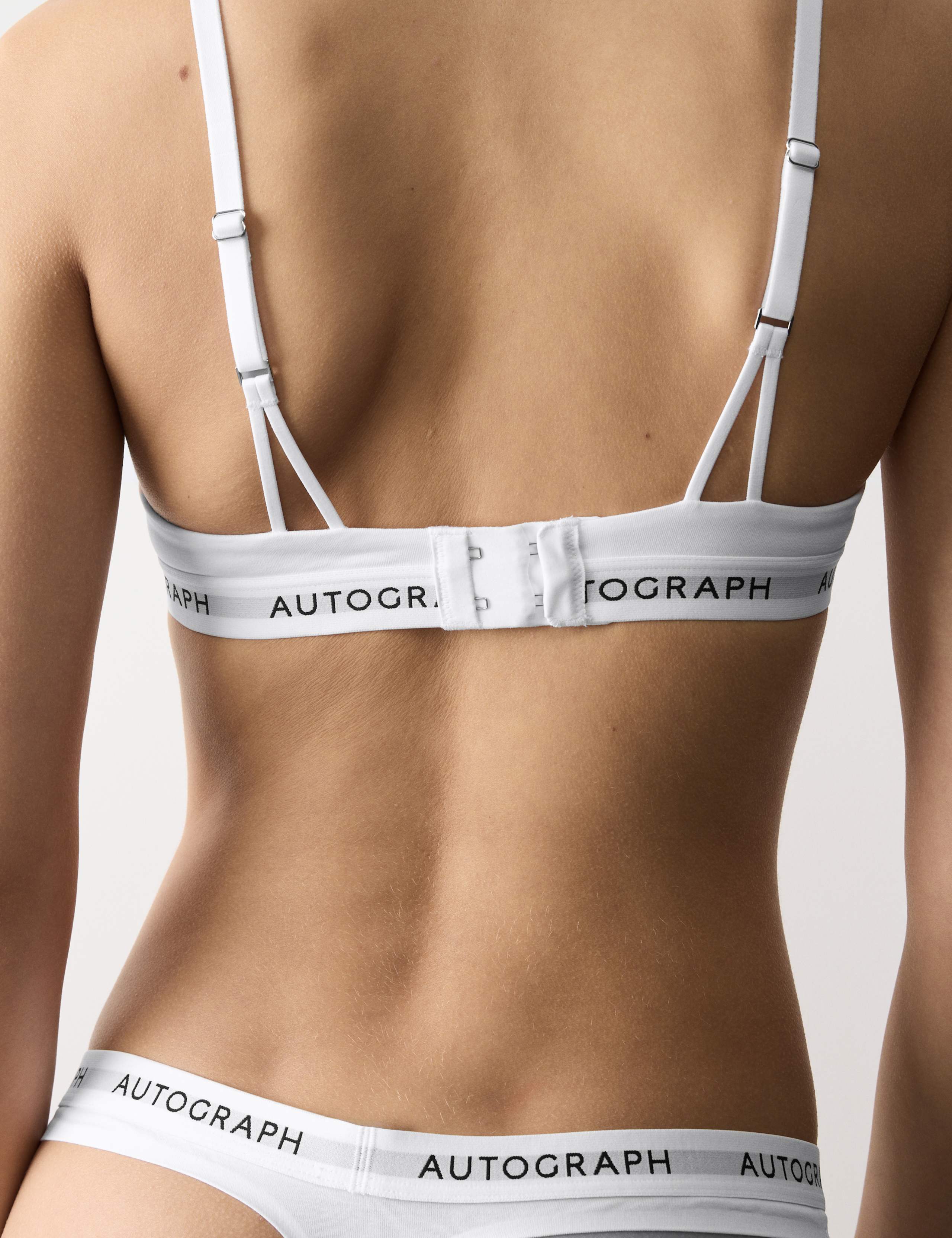 Lille Supima™ Cotton Wired Demi Cup Bra Set A-E 4 of 6