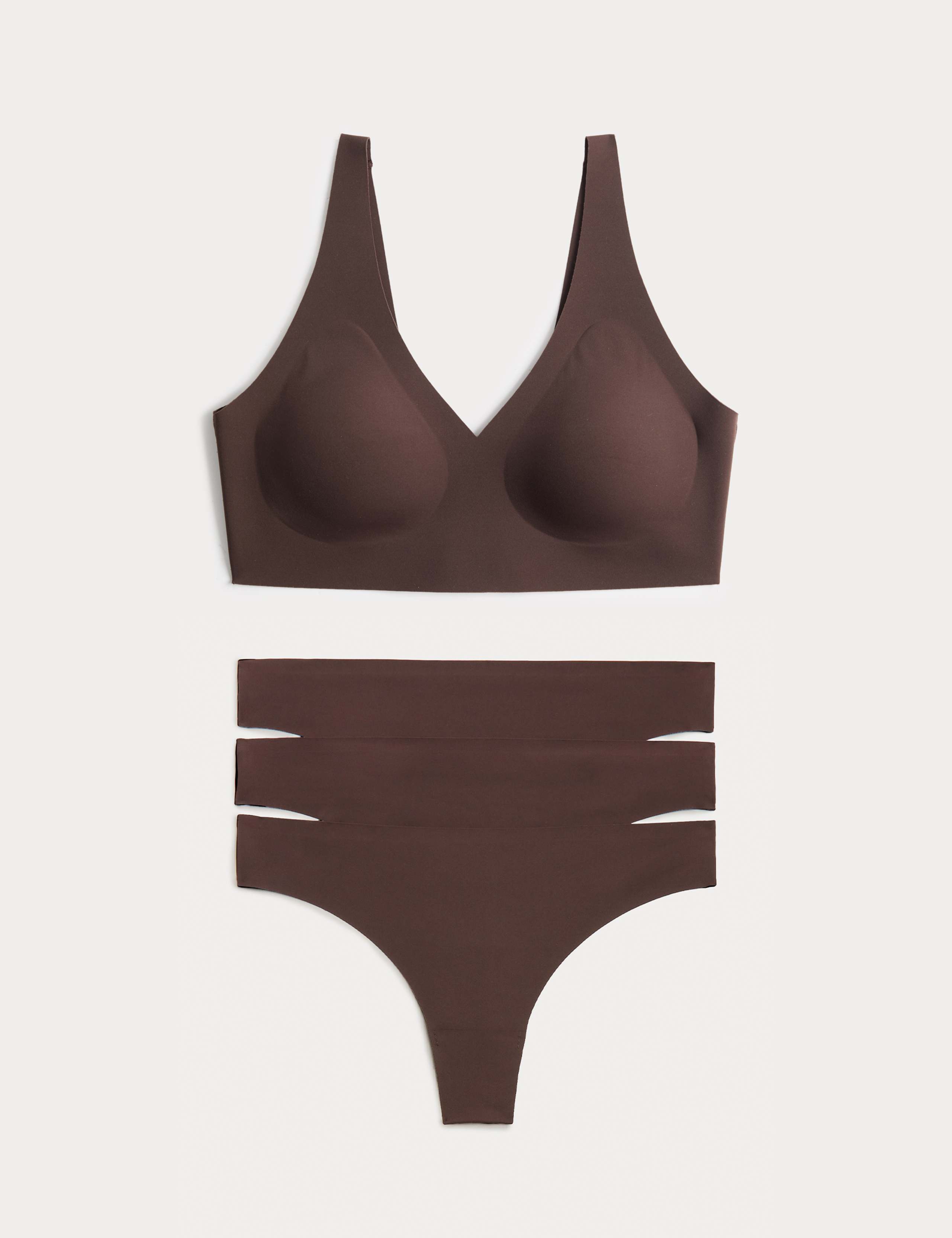 Body Invisibles™ Non Wired Crop Top Set A-E 1 of 6