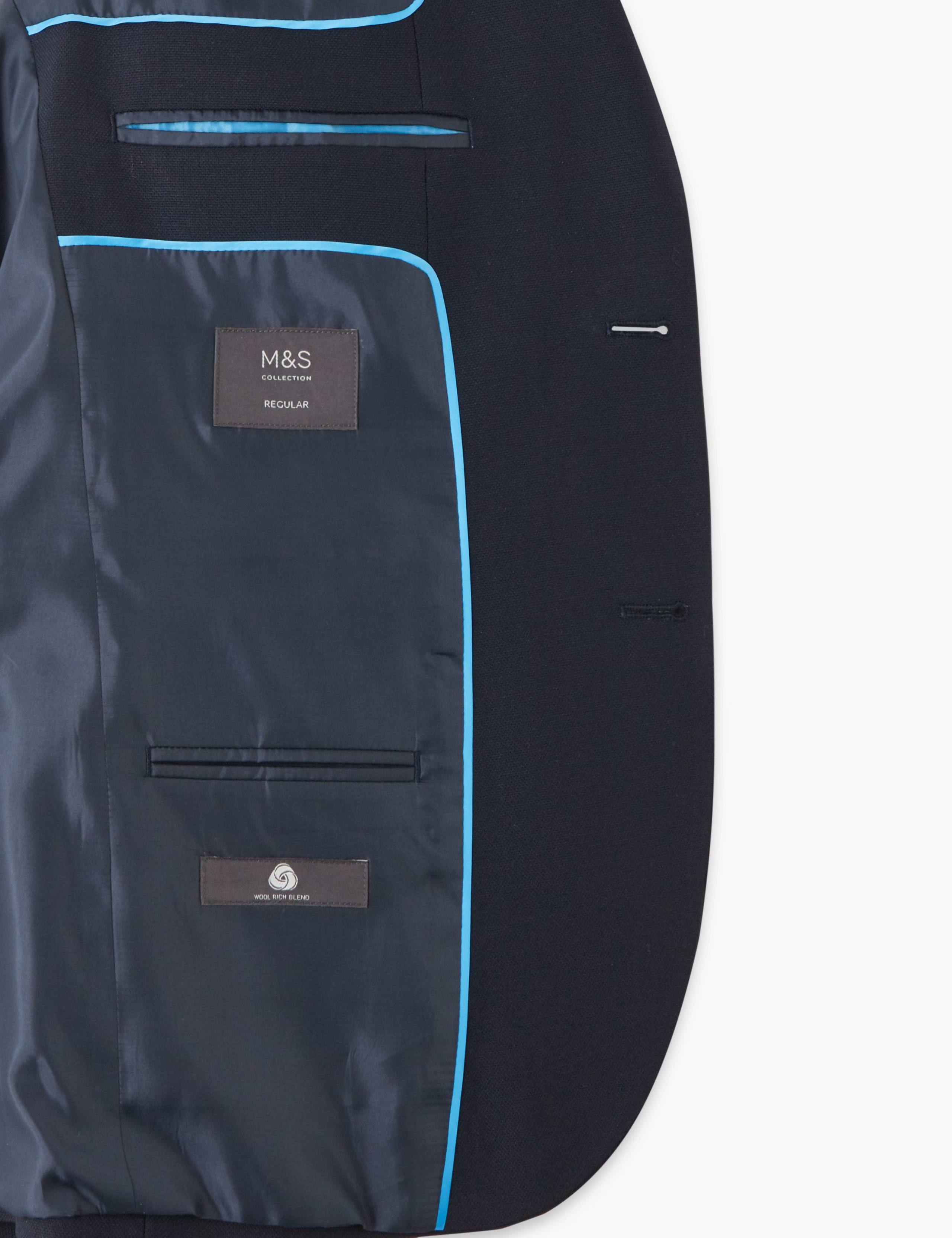 Navy Slim Fit 3 Piece Suit 6 of 8