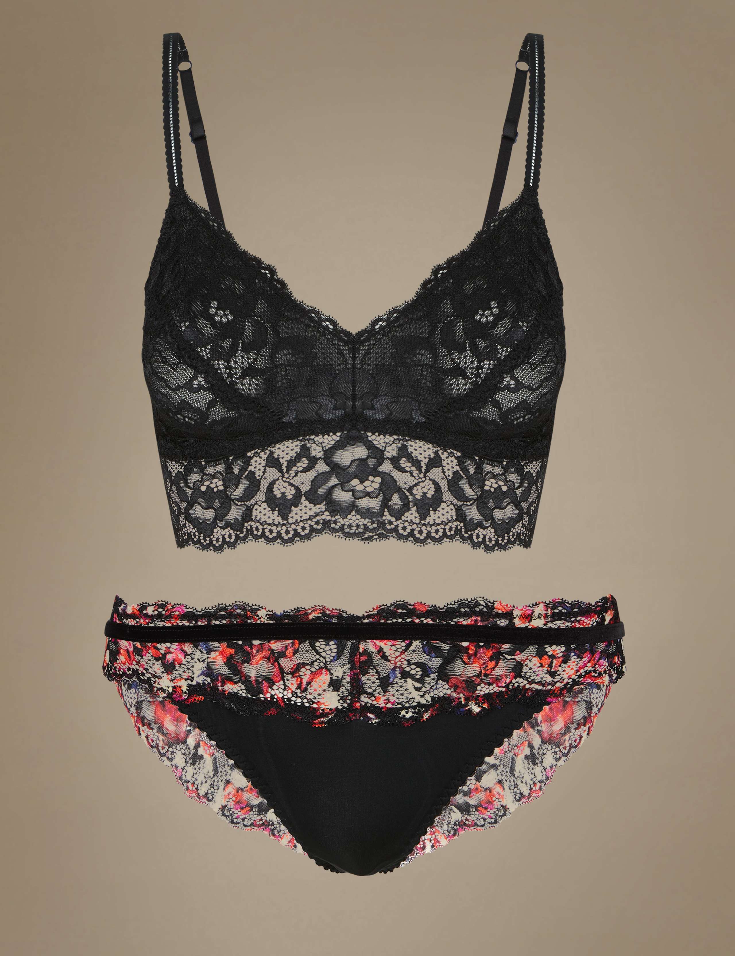 Louisa Lace Set with Bralet 1 of 6