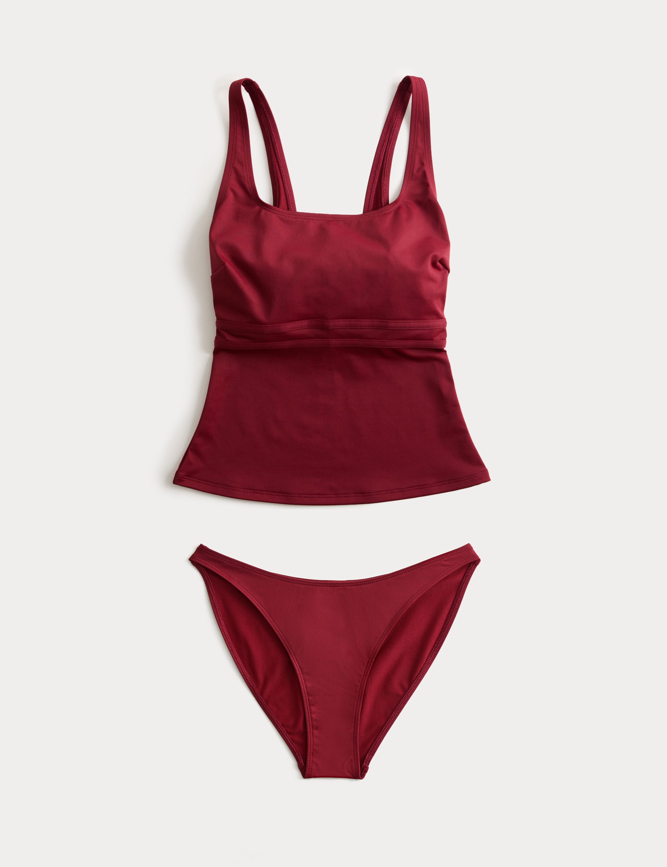 Sculpt Scoop Neck Tankini Set 1 of 6