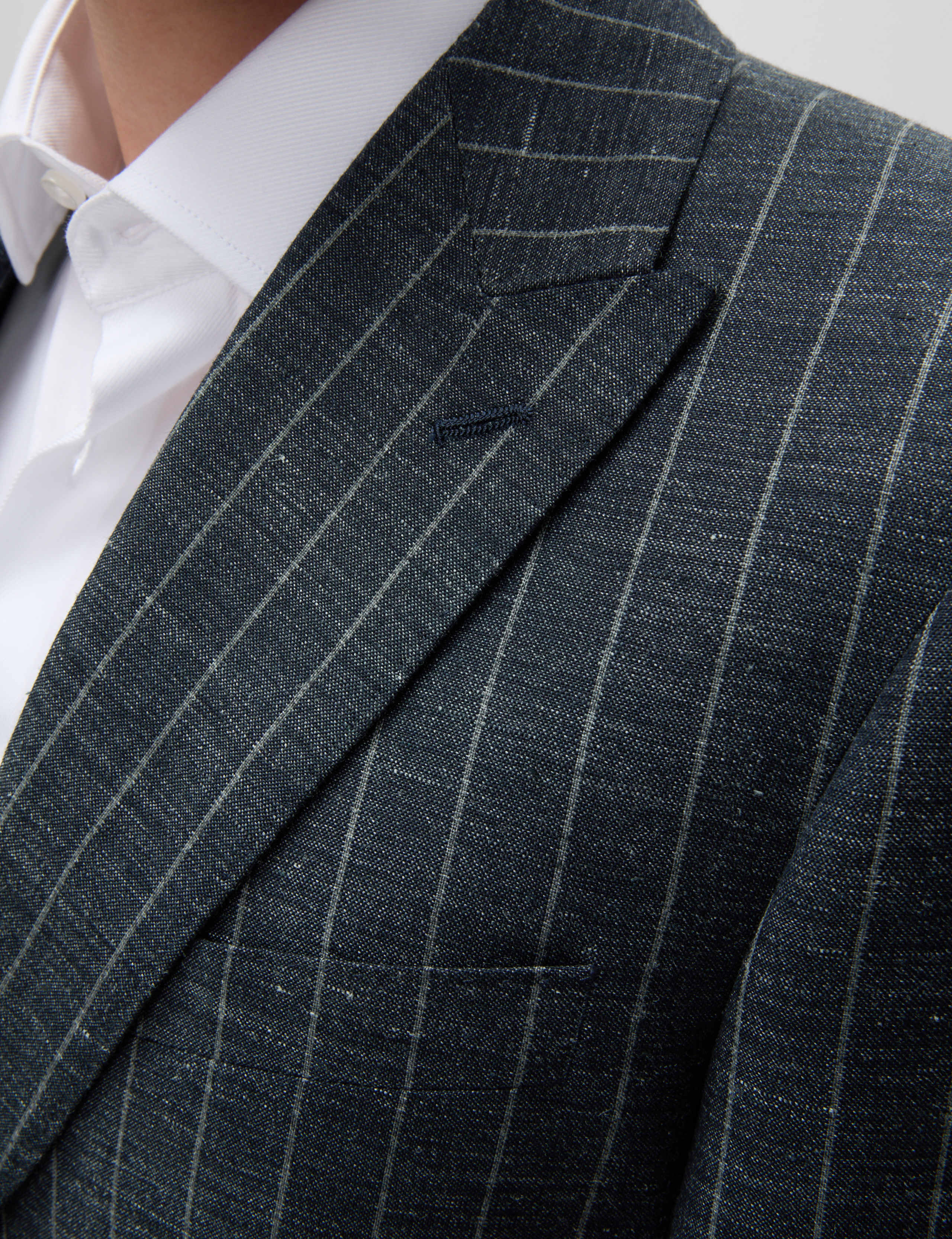 Regular Fit Wool Rich Pinstripe Suit 6 of 6