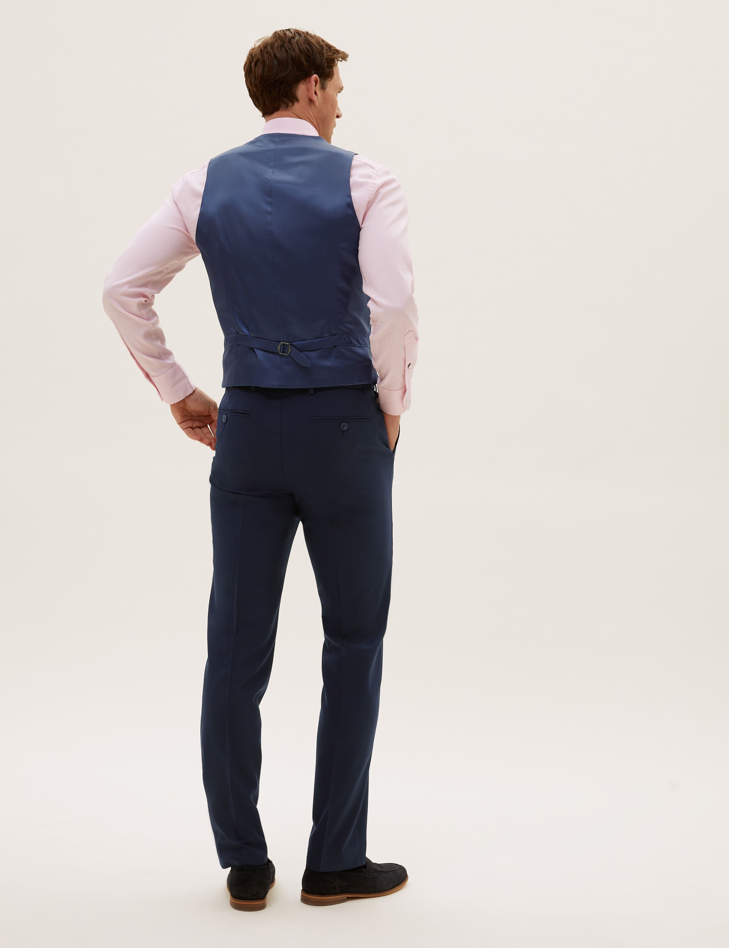 The Ultimate Navy Slim Fit 3 Piece Suit 2 of 8