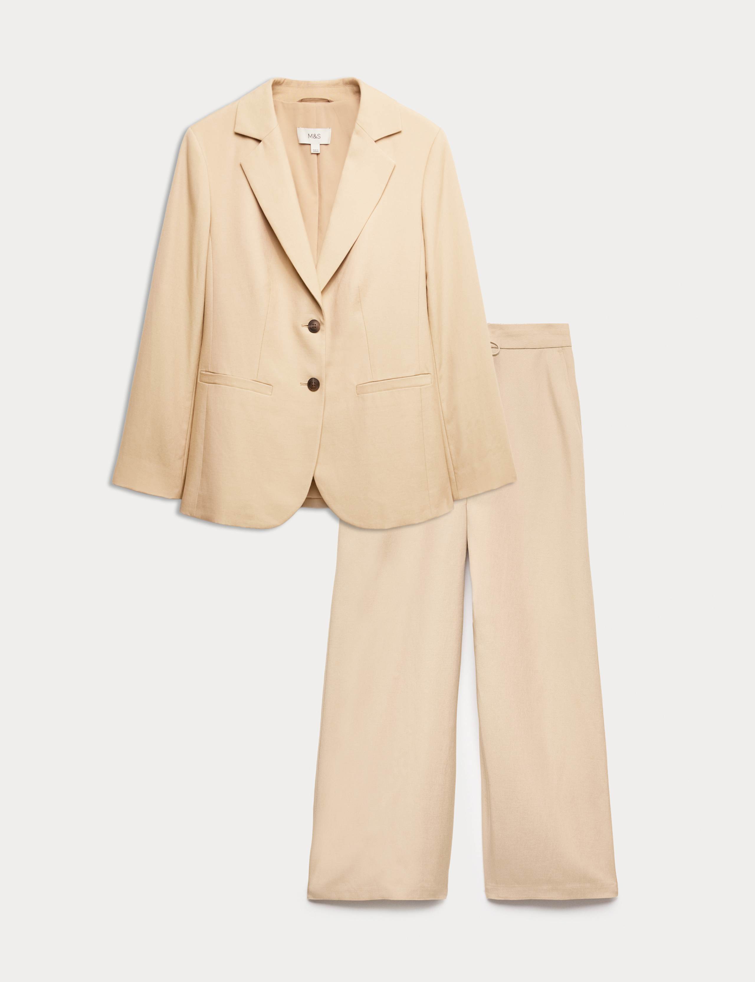 Rayon Blazer & Trouser Set 1 of 5