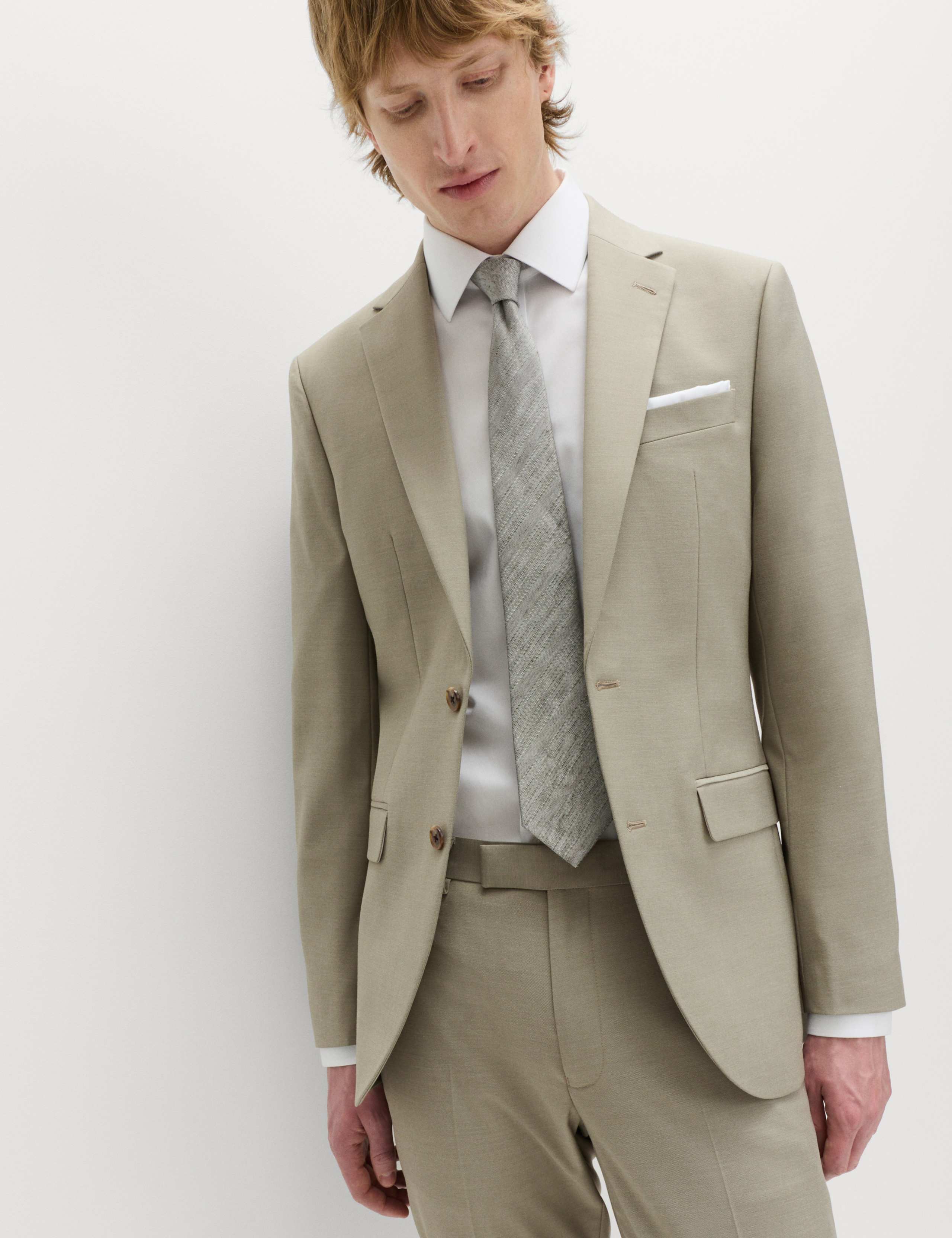 2 Piece Slim Fit Stretch Suit 1 of 6