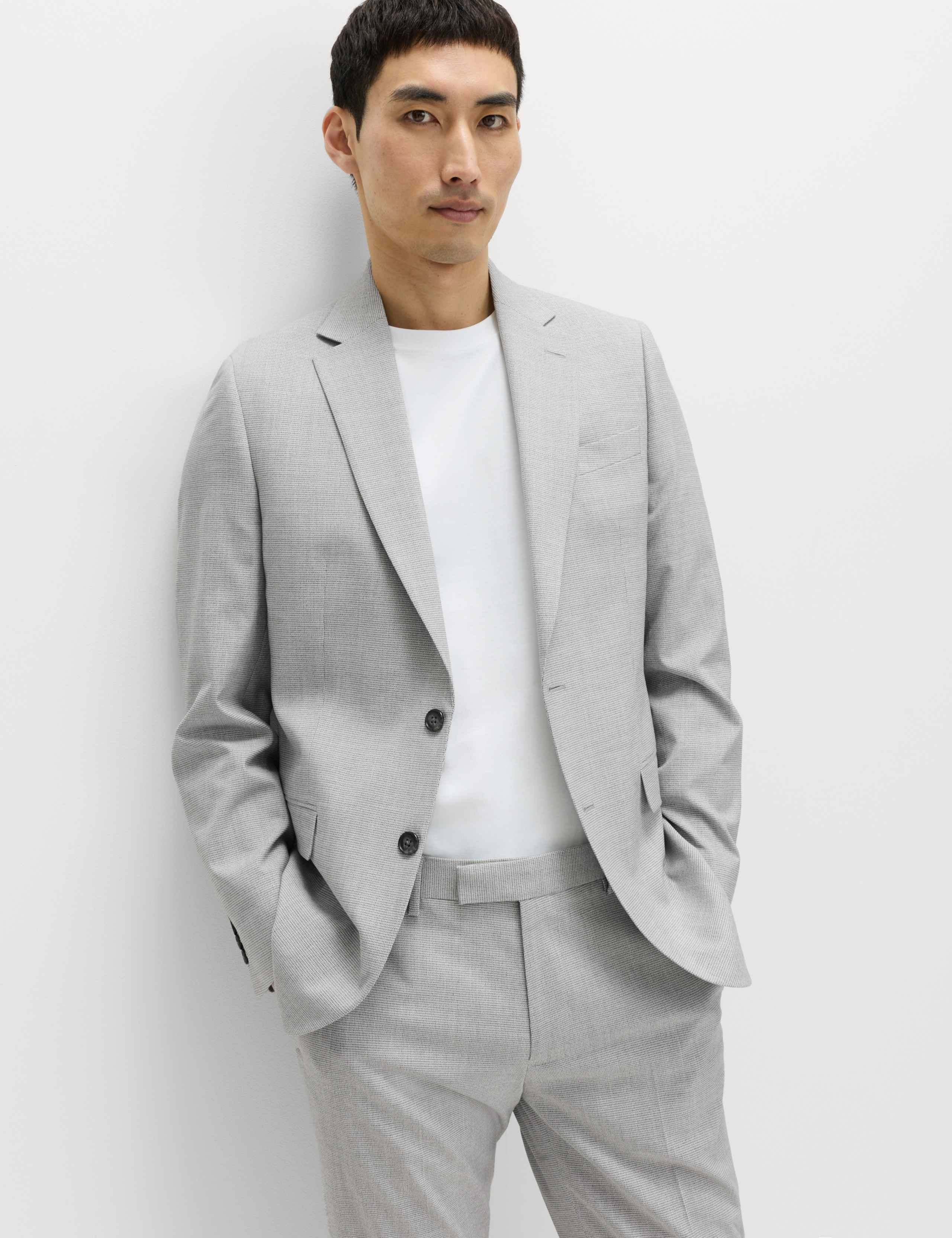 2 Piece Tailored Fit Stretch Suit