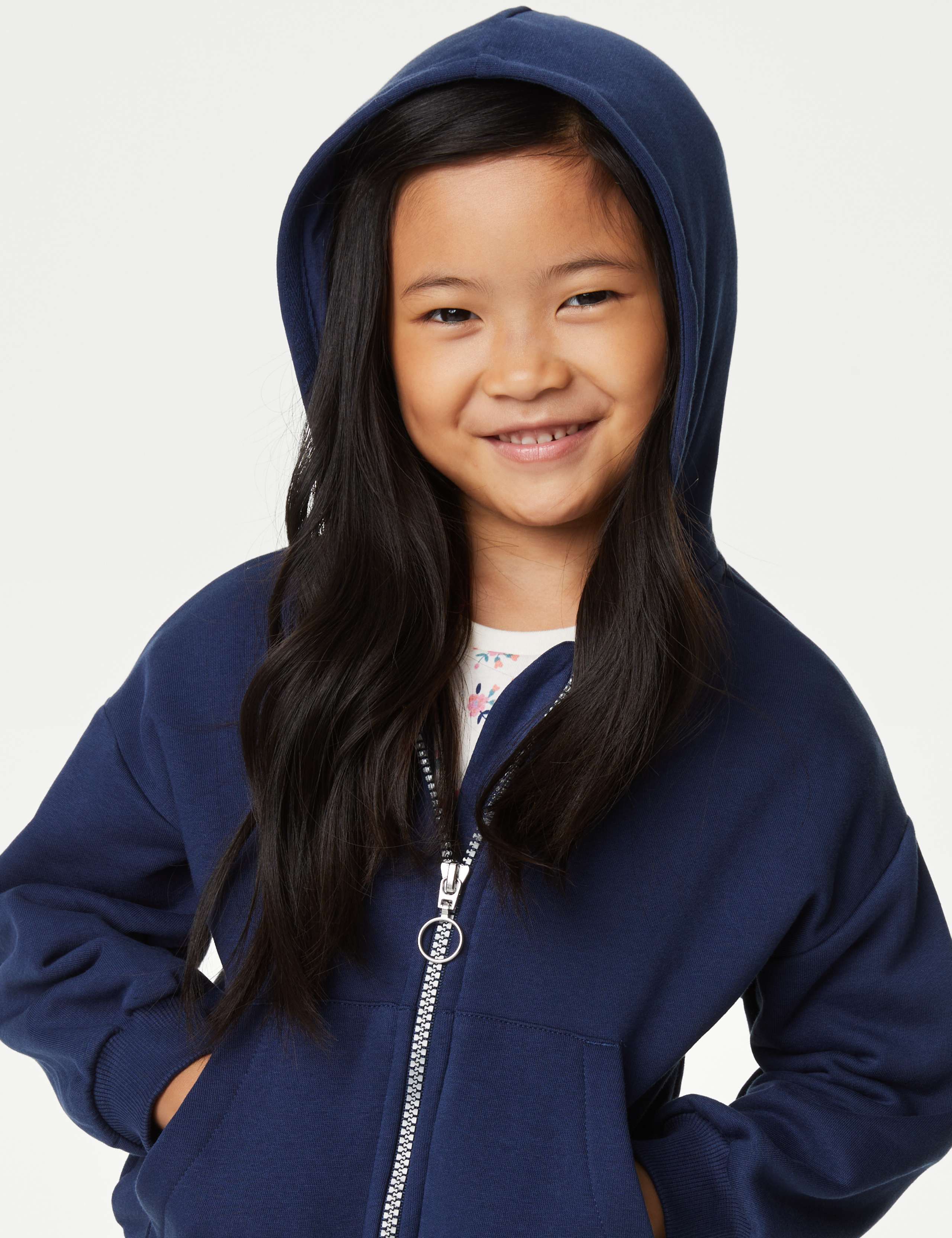 Girls Zip Hoodie & Joggers Outfit 1 of 7