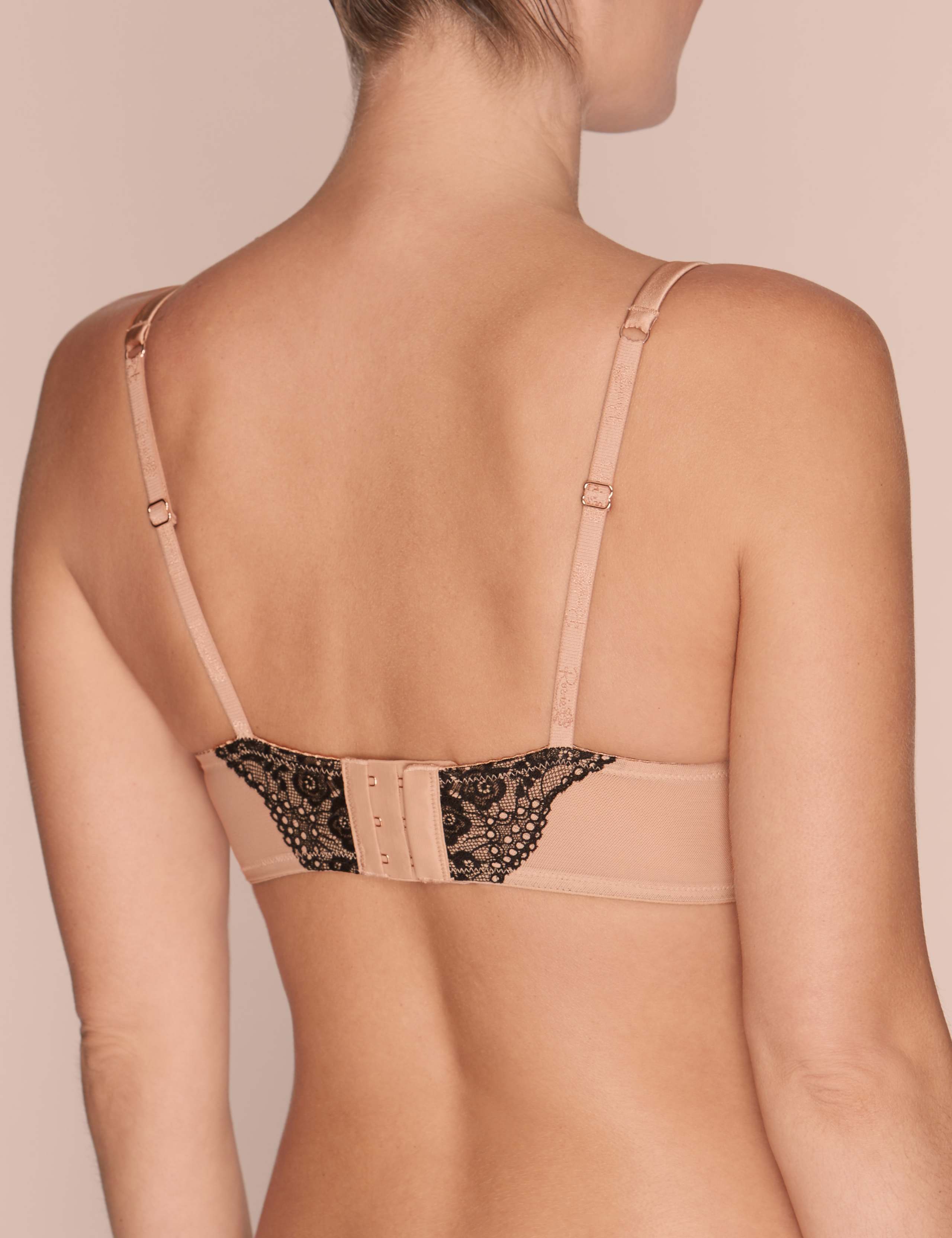 Silk & Lace Set with Non-Padded Plunge B-DD 4 of 6