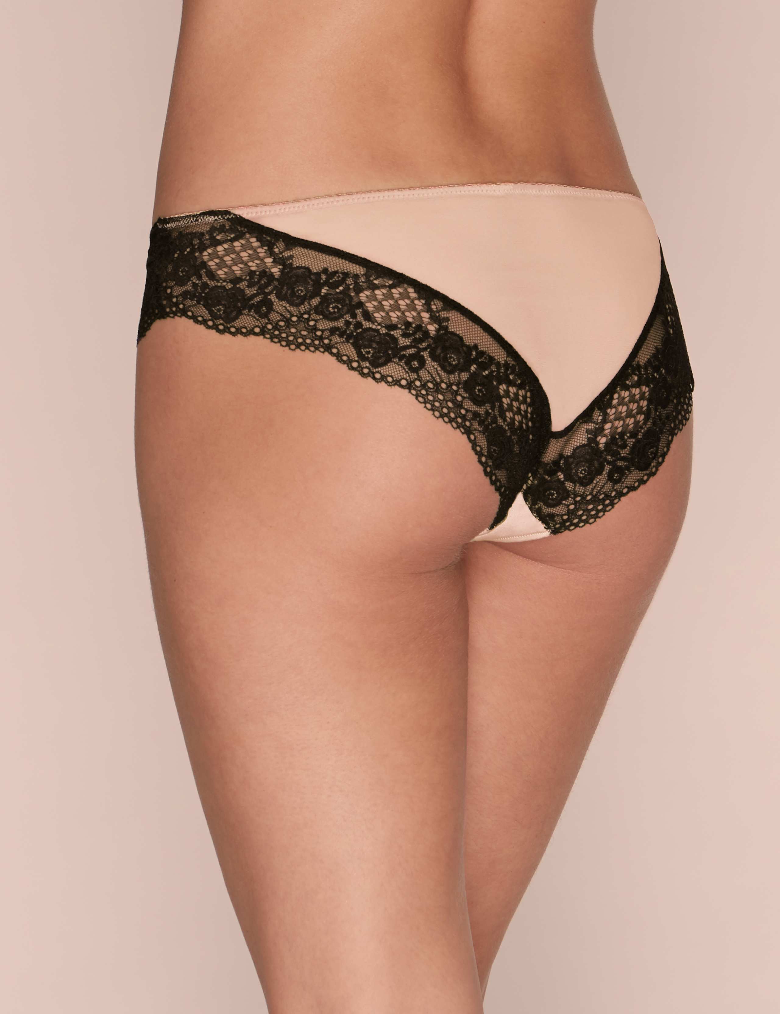 Silk & Lace Set with Non-Padded Plunge B-DD 6 of 6