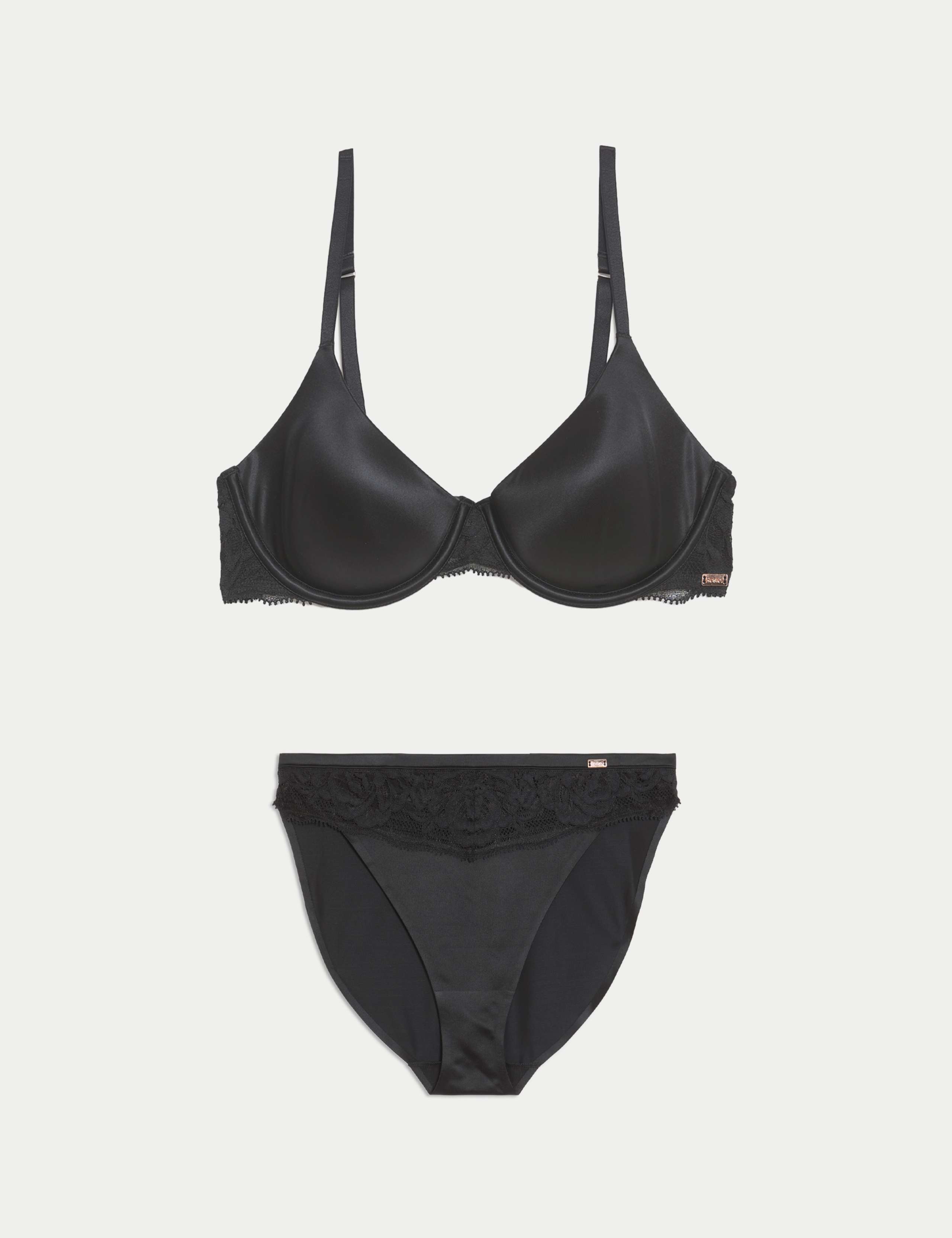 ContourWear Wired Demi Cup Bra Set A-E 1 of 6