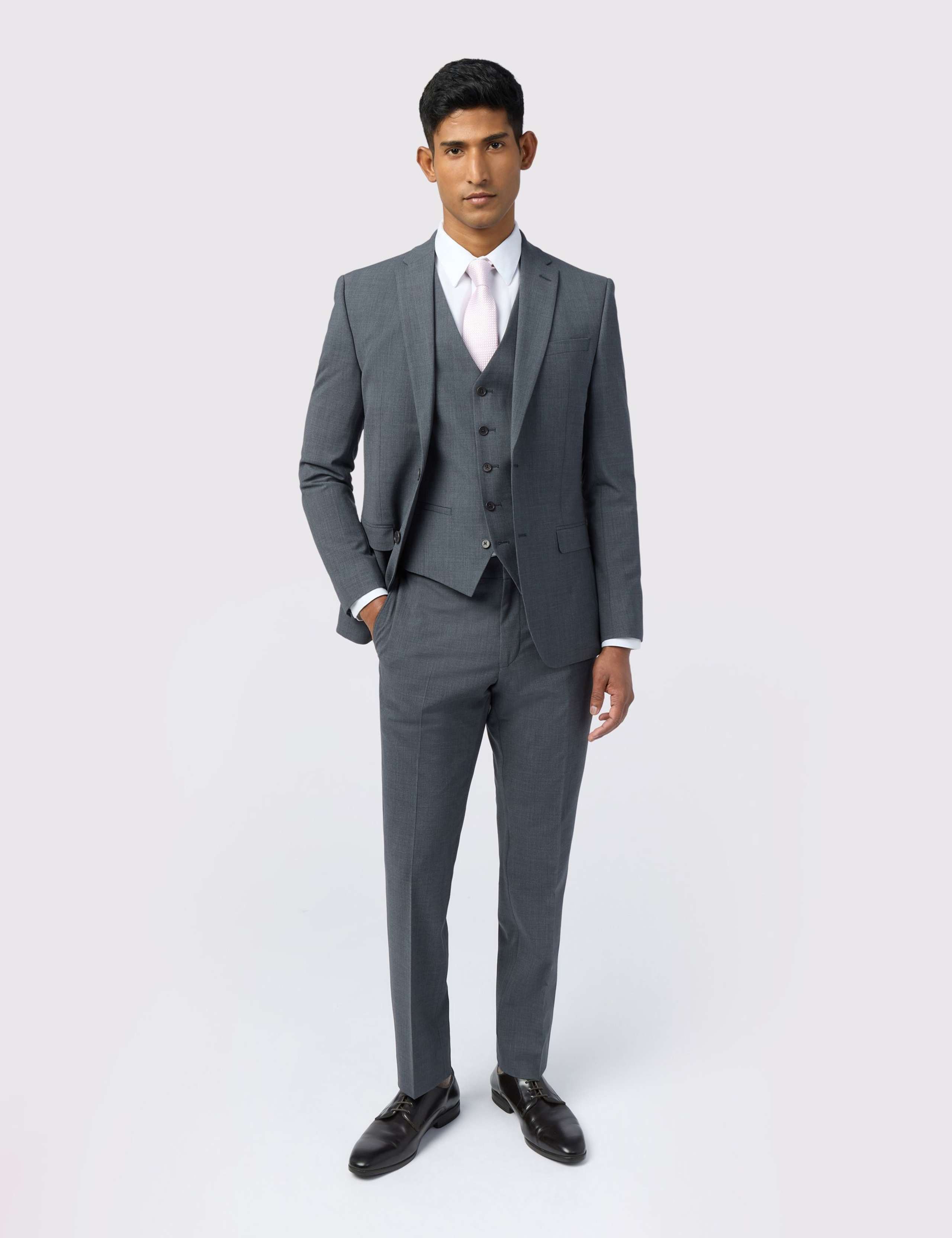 Slim Fit Wool Rich Suit