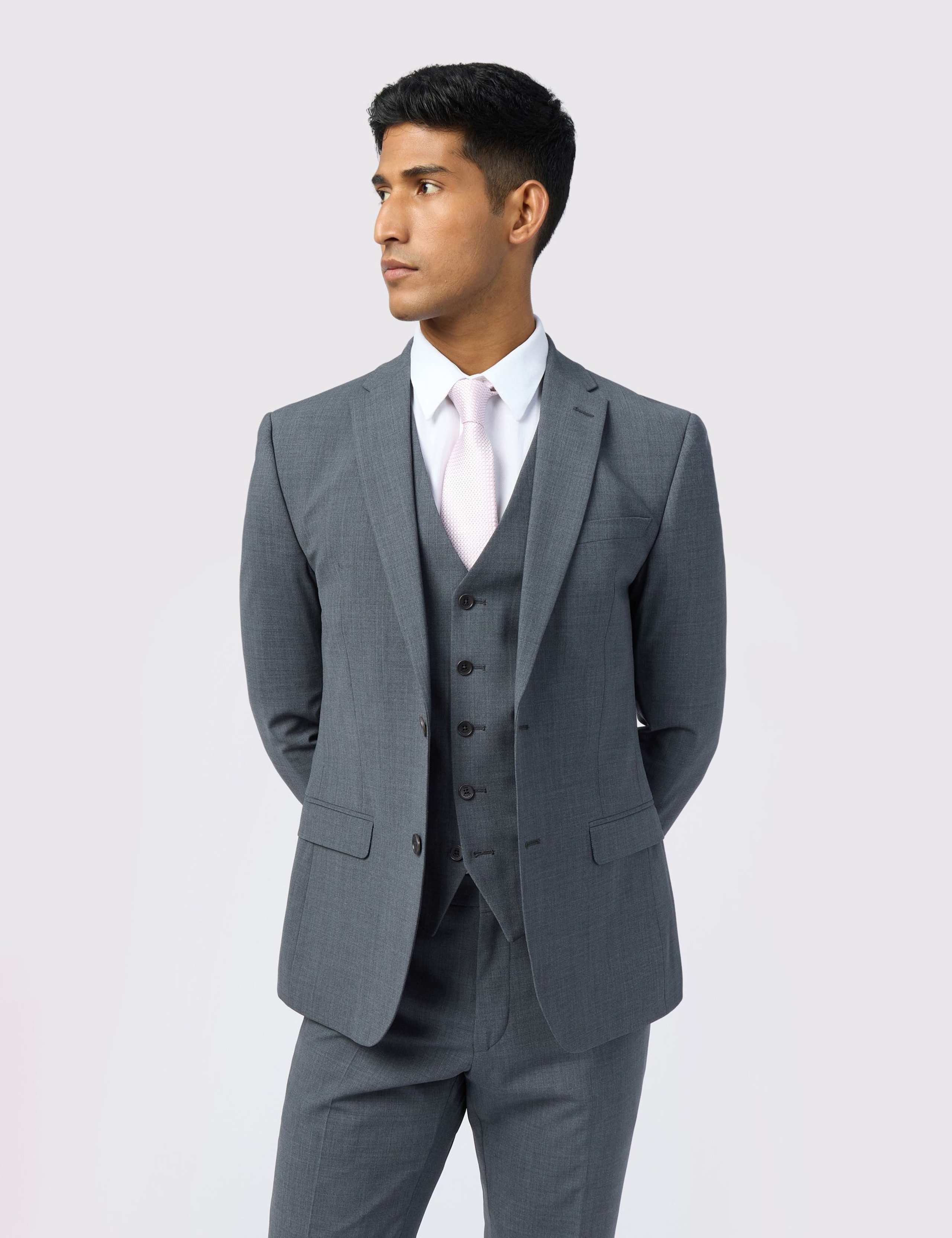 Slim Fit Wool Rich Suit 1 of 6