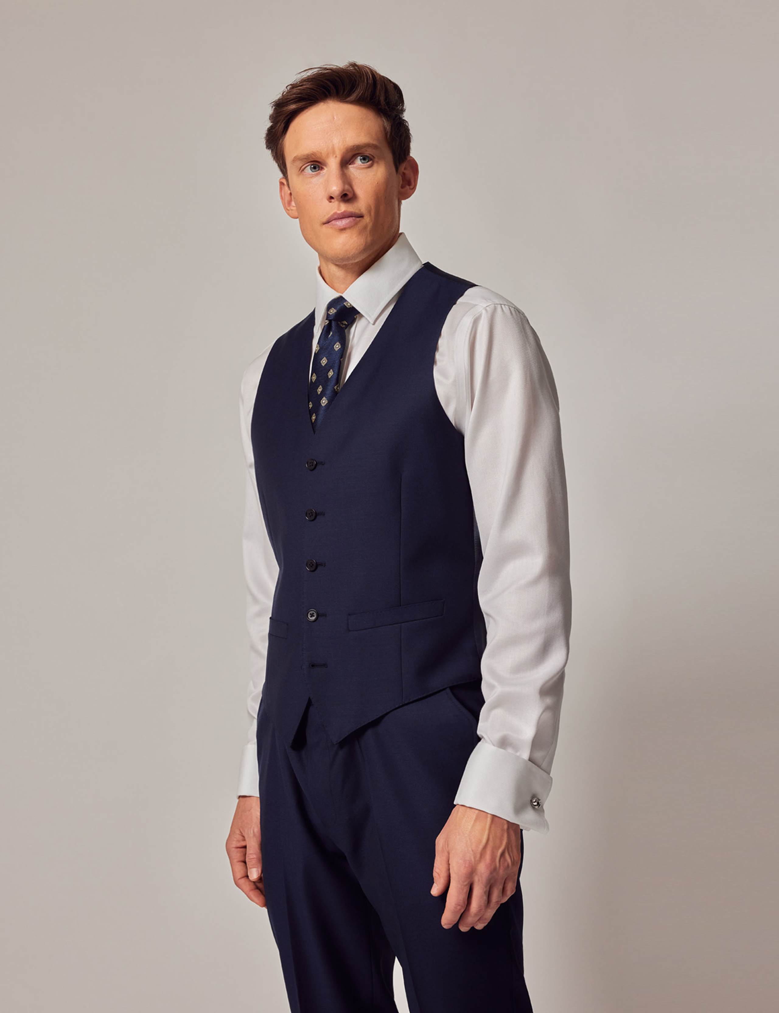 Slim Fit Pure Wool Twill Suit 2 of 8