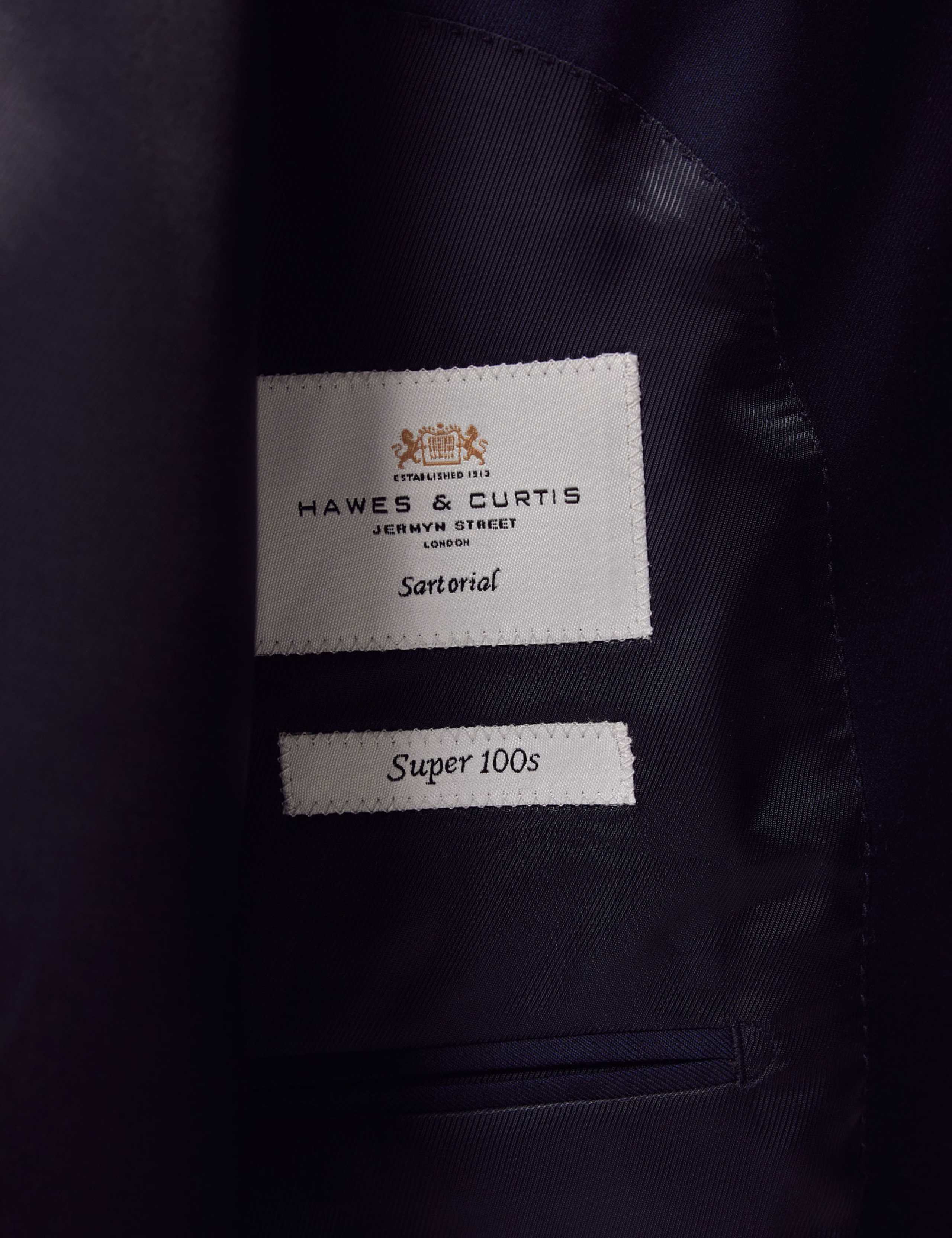 Slim Fit Pure Wool Twill Suit 6 of 8