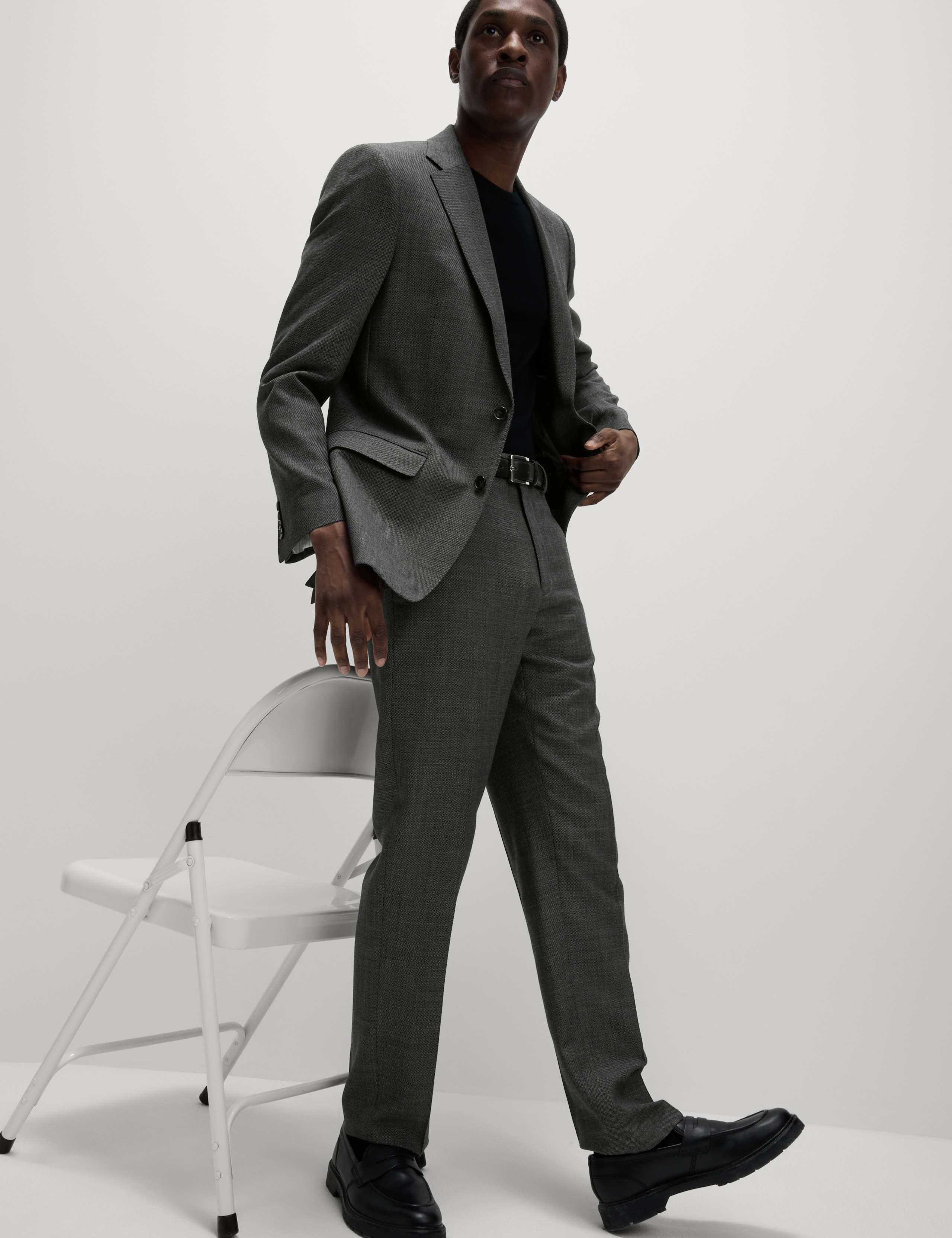 Regular Fit Pure Wool Suit