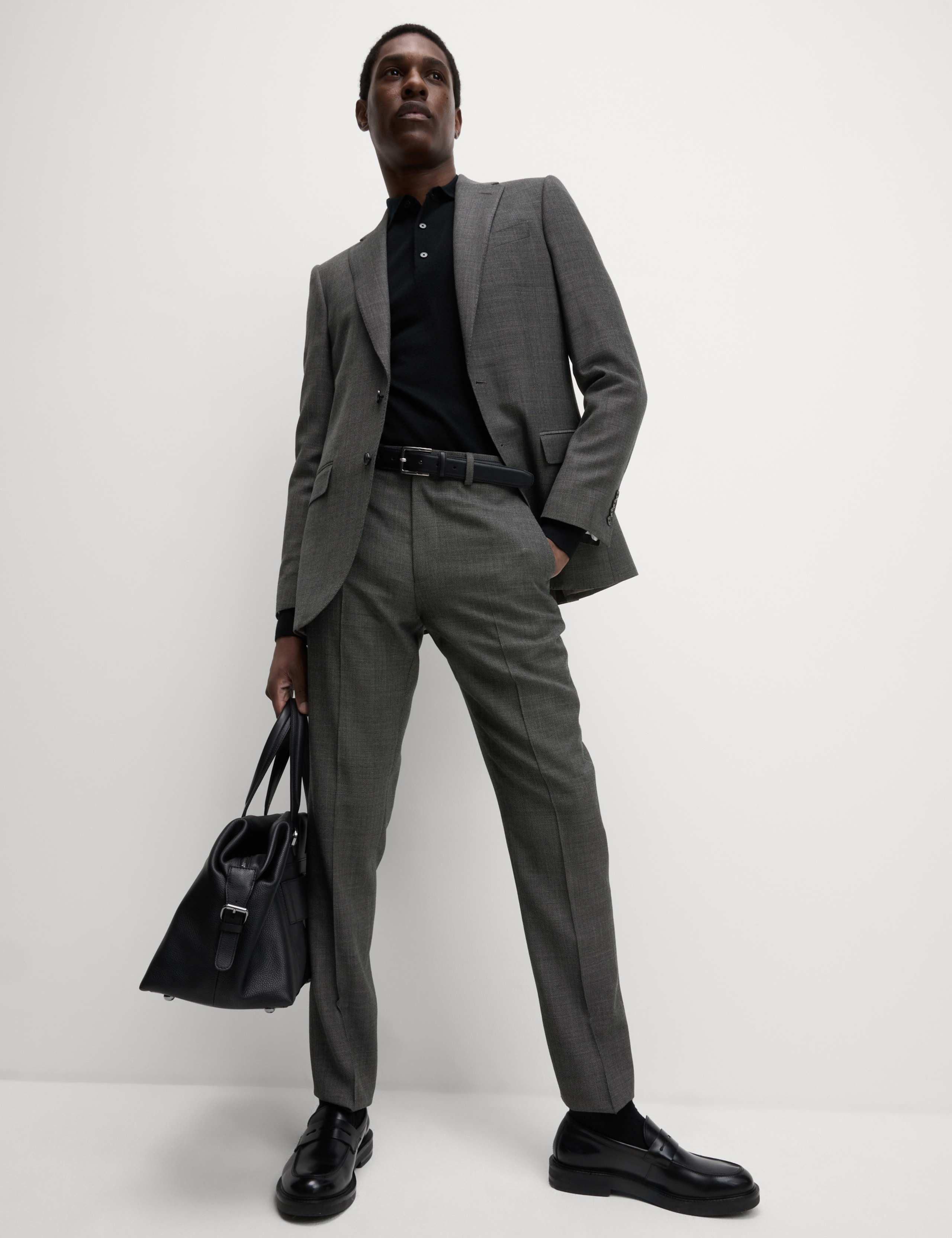 Slim Fit Pure Wool Suit