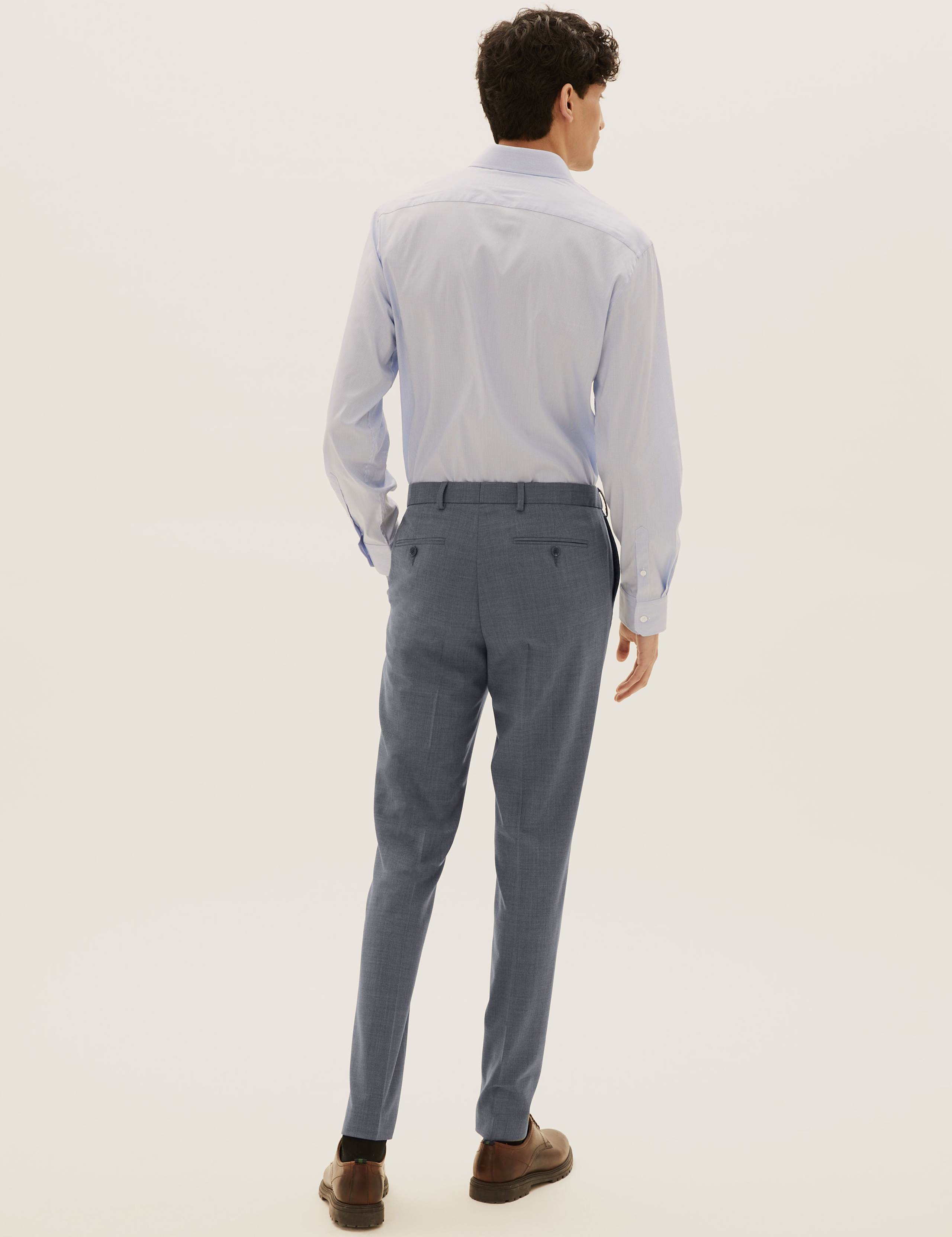 Grey Slim Fit 3 Piece Suit 4 of 7