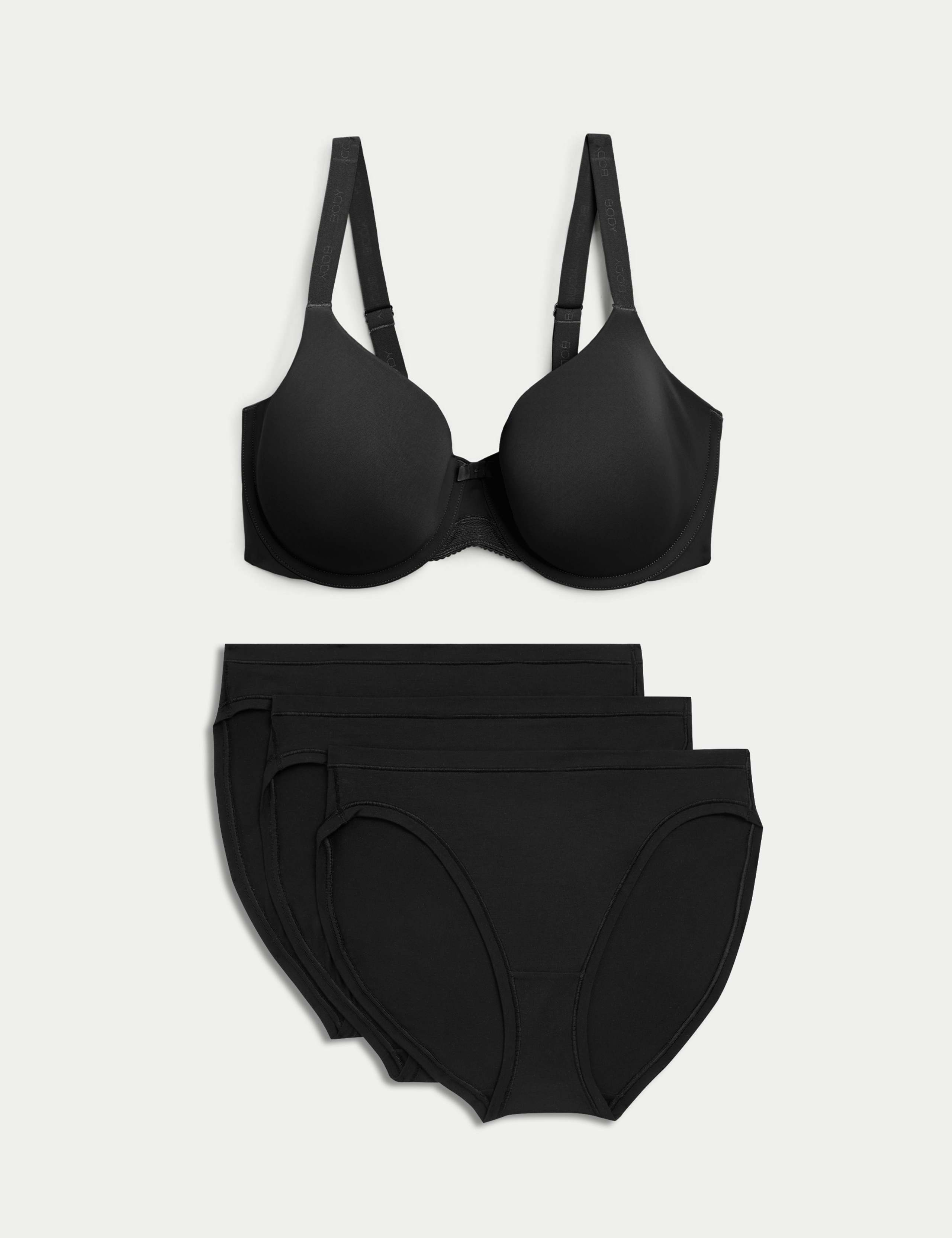 Flexifit™ Wired Full-Cup T-Shirt Bra Set A-E 1 of 6
