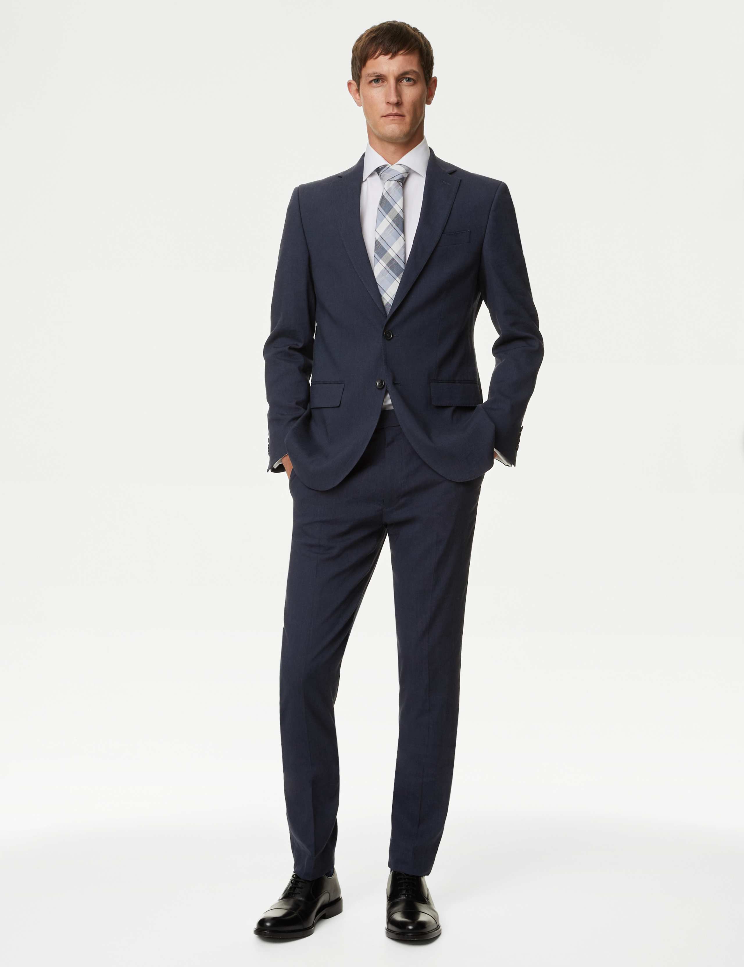 Tailored Fit Italian Linen Miracle™ Suit 3 of 6