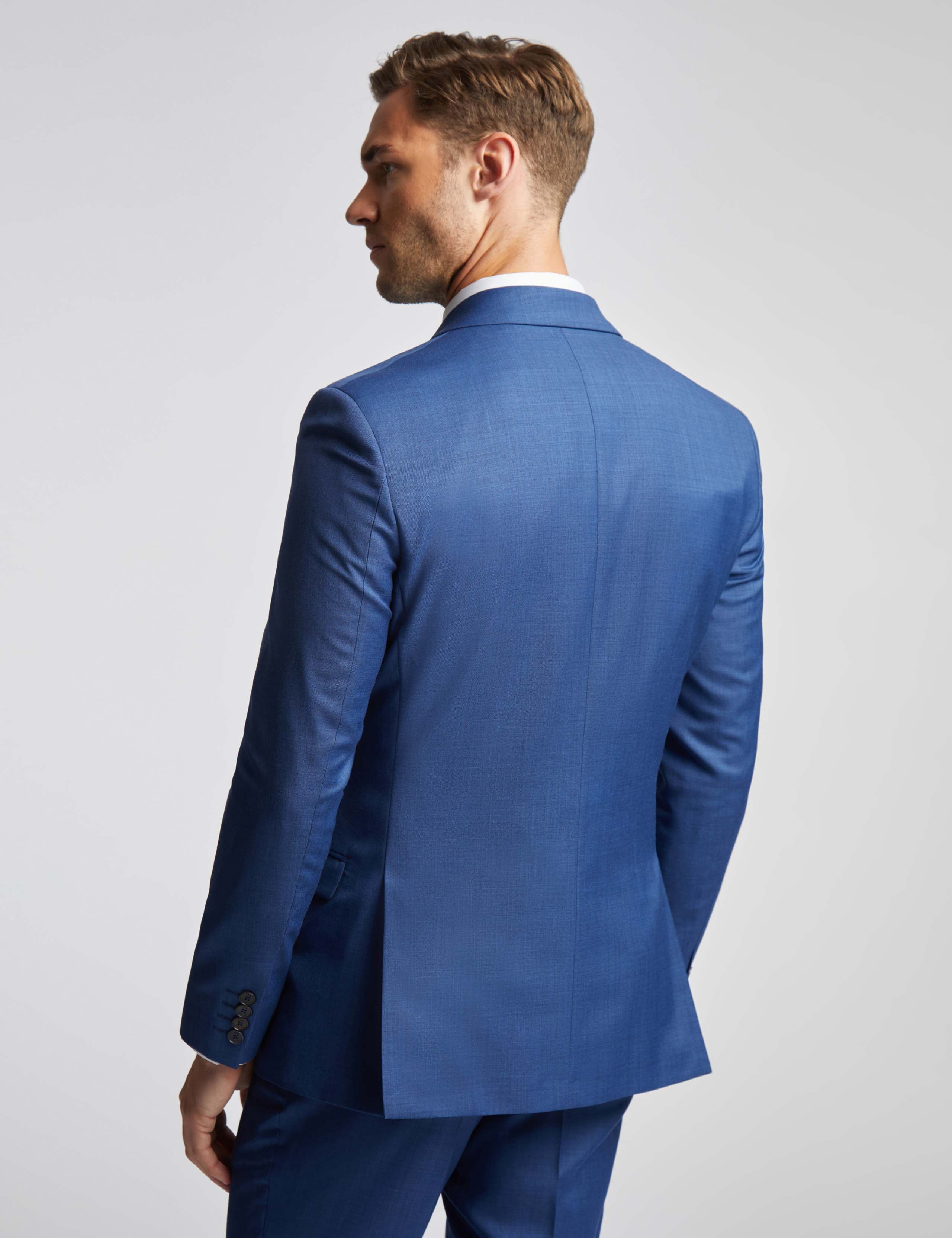 Slim Fit Wool Rich Textured Suit 2 of 6