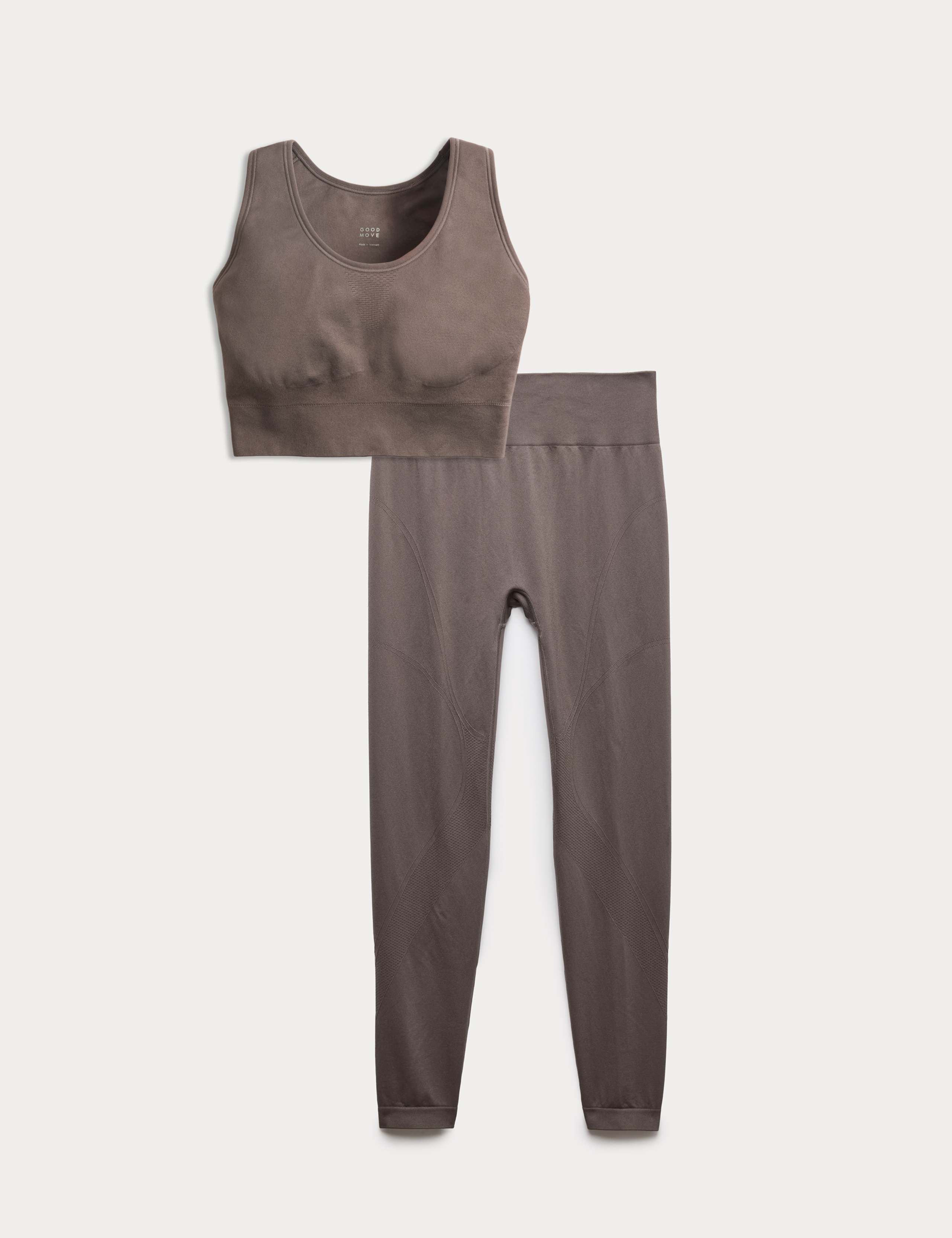 Jacquard Crop Top & Leggings Set 1 of 6