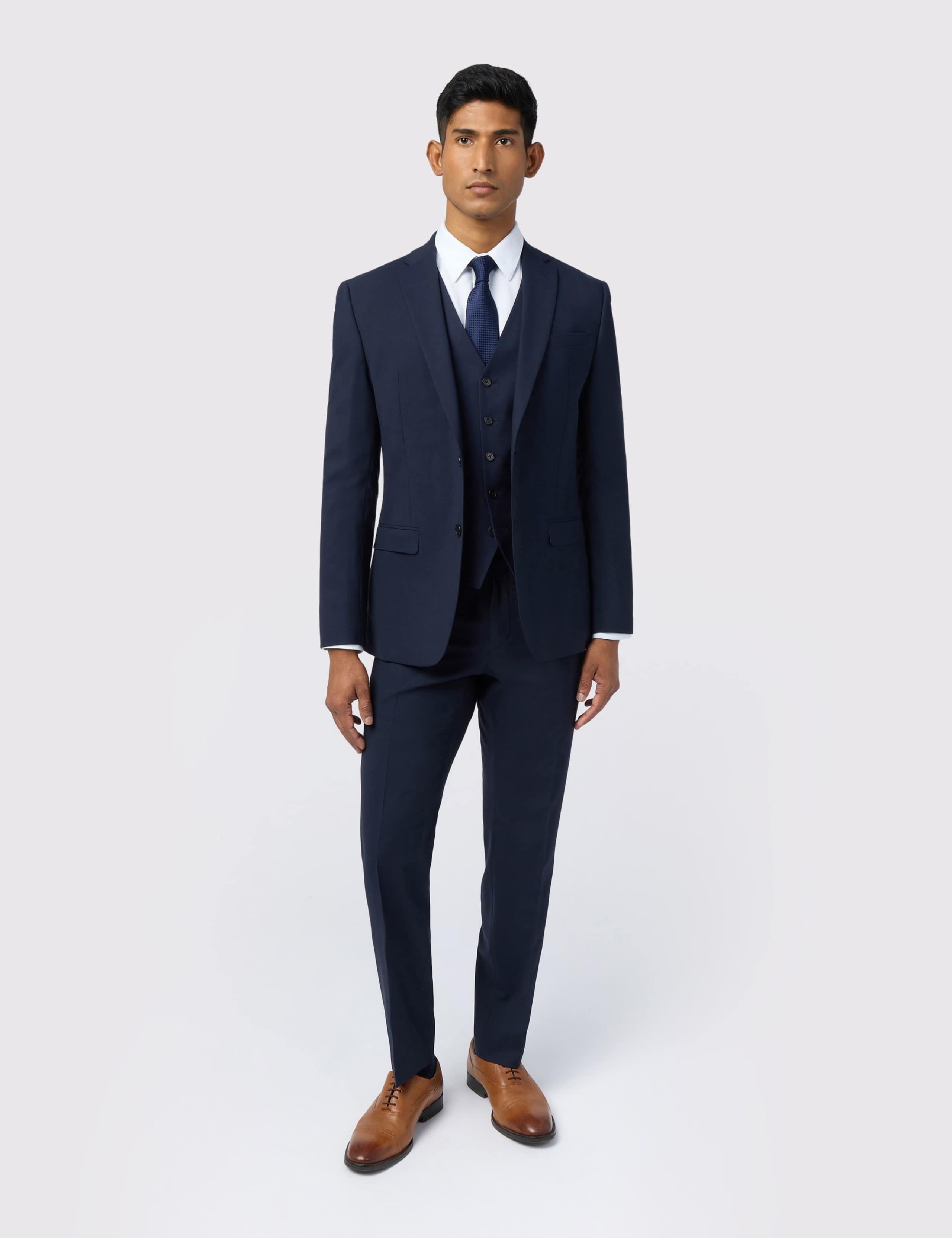 Slim Fit Wool Rich Suit 1 of 8