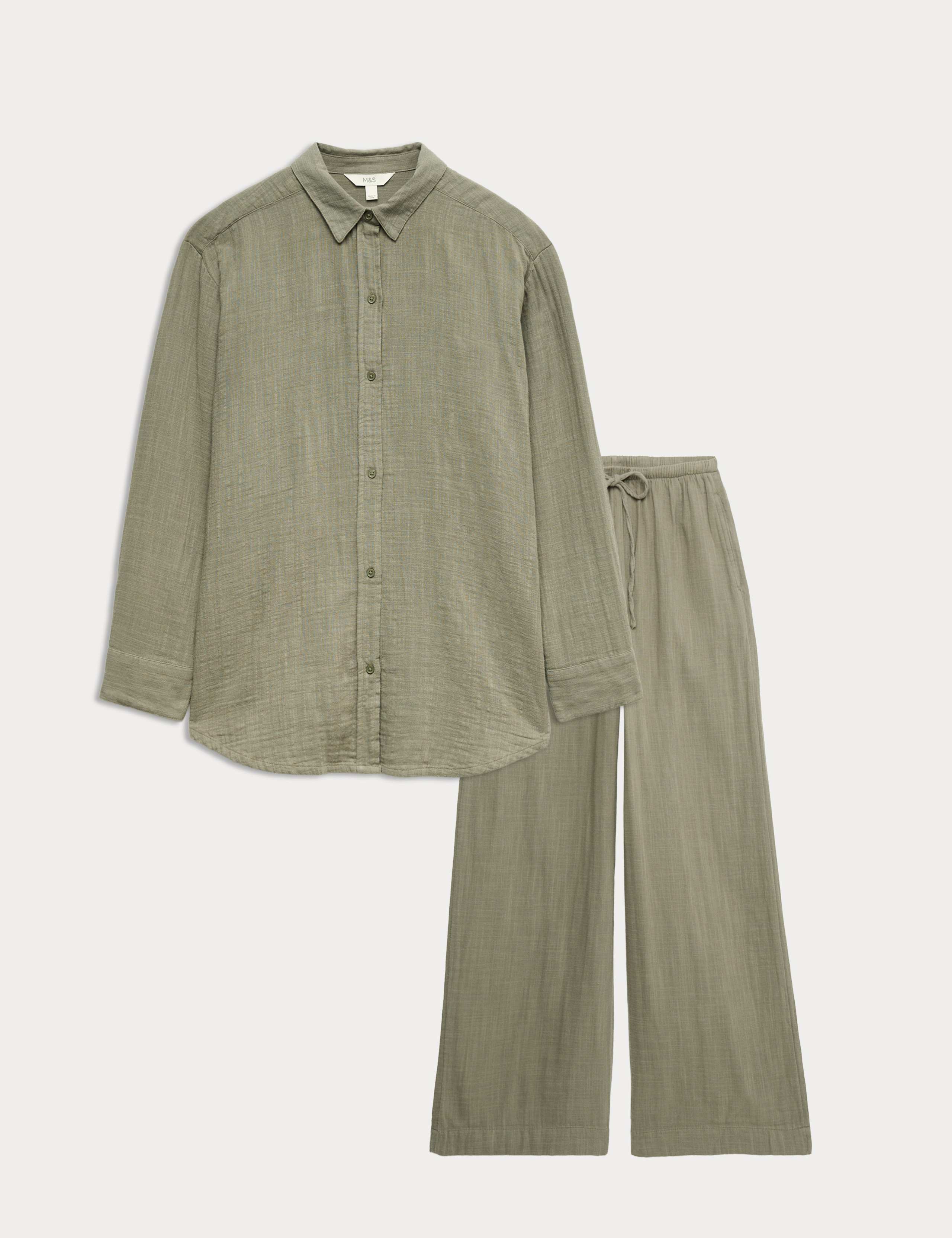 Beach Shirt & Trousers Set 1 of 6
