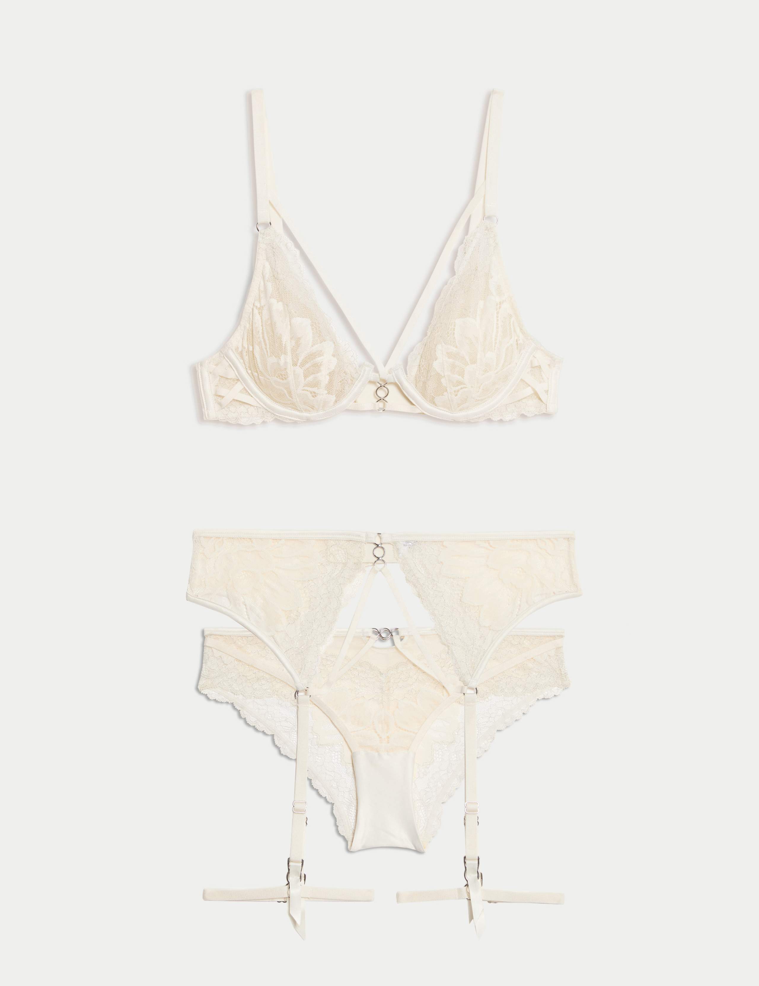 Lindy Lace Suspender Set 1 of 6