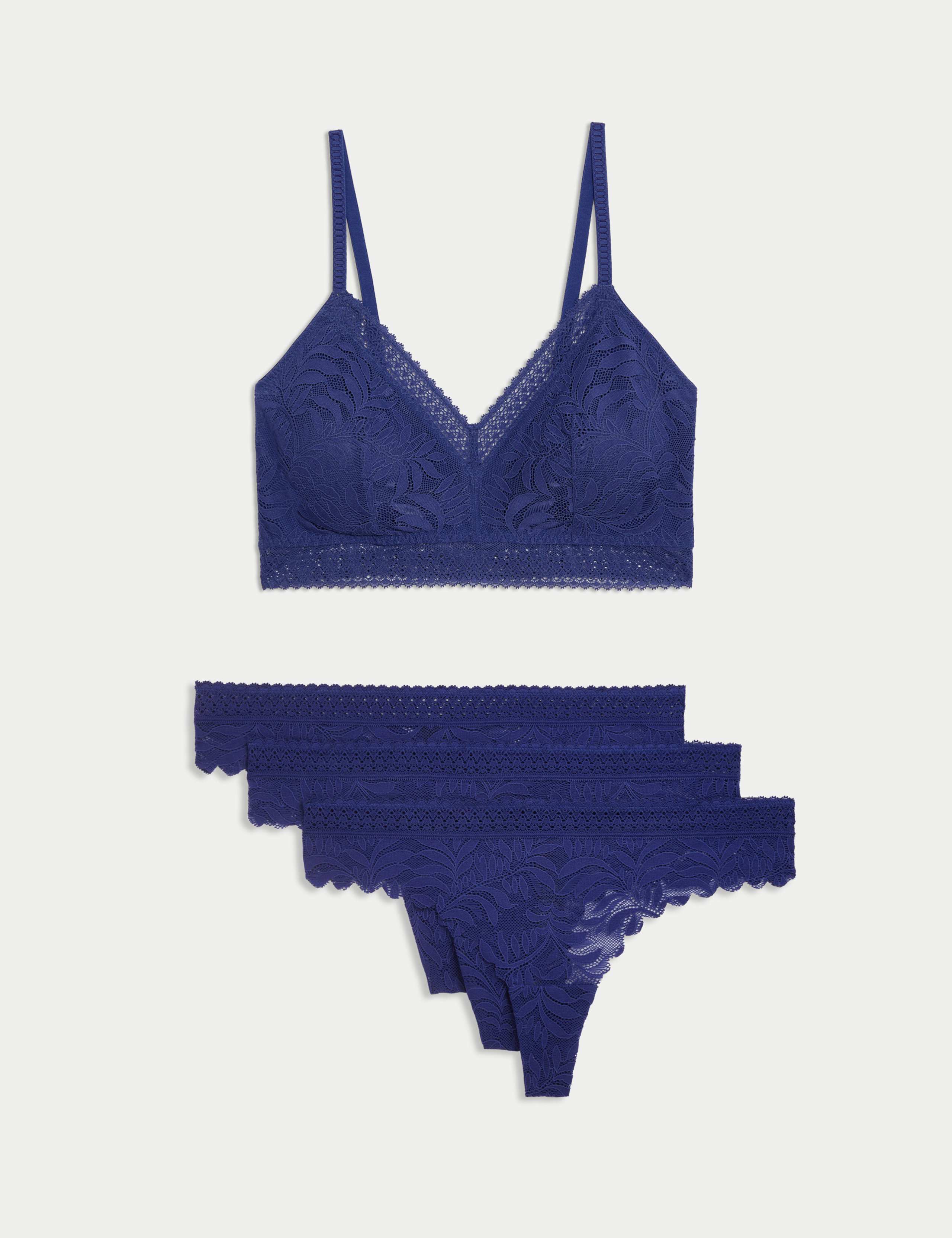 Flexifit™ Lace Non Wired Bralette Set 1 of 6
