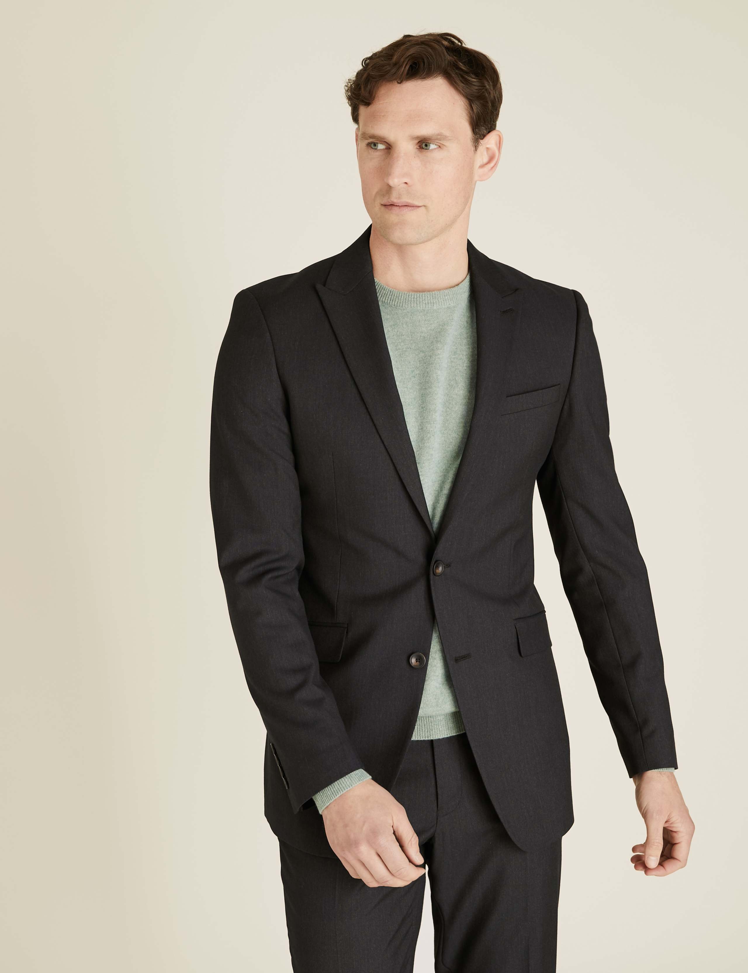 Slim Fit Suit with Stretch 1 of 9