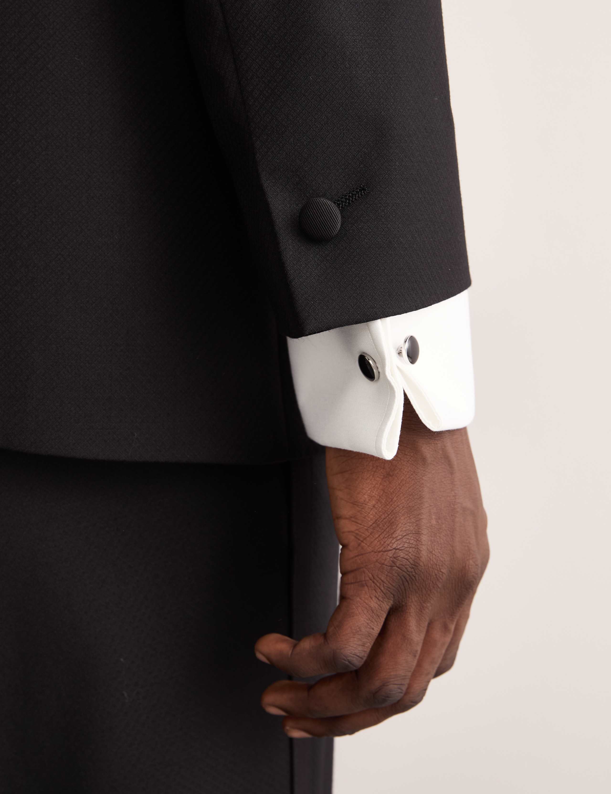 Tailored Fit Pure Wool Tuxedo Suit 5 of 5
