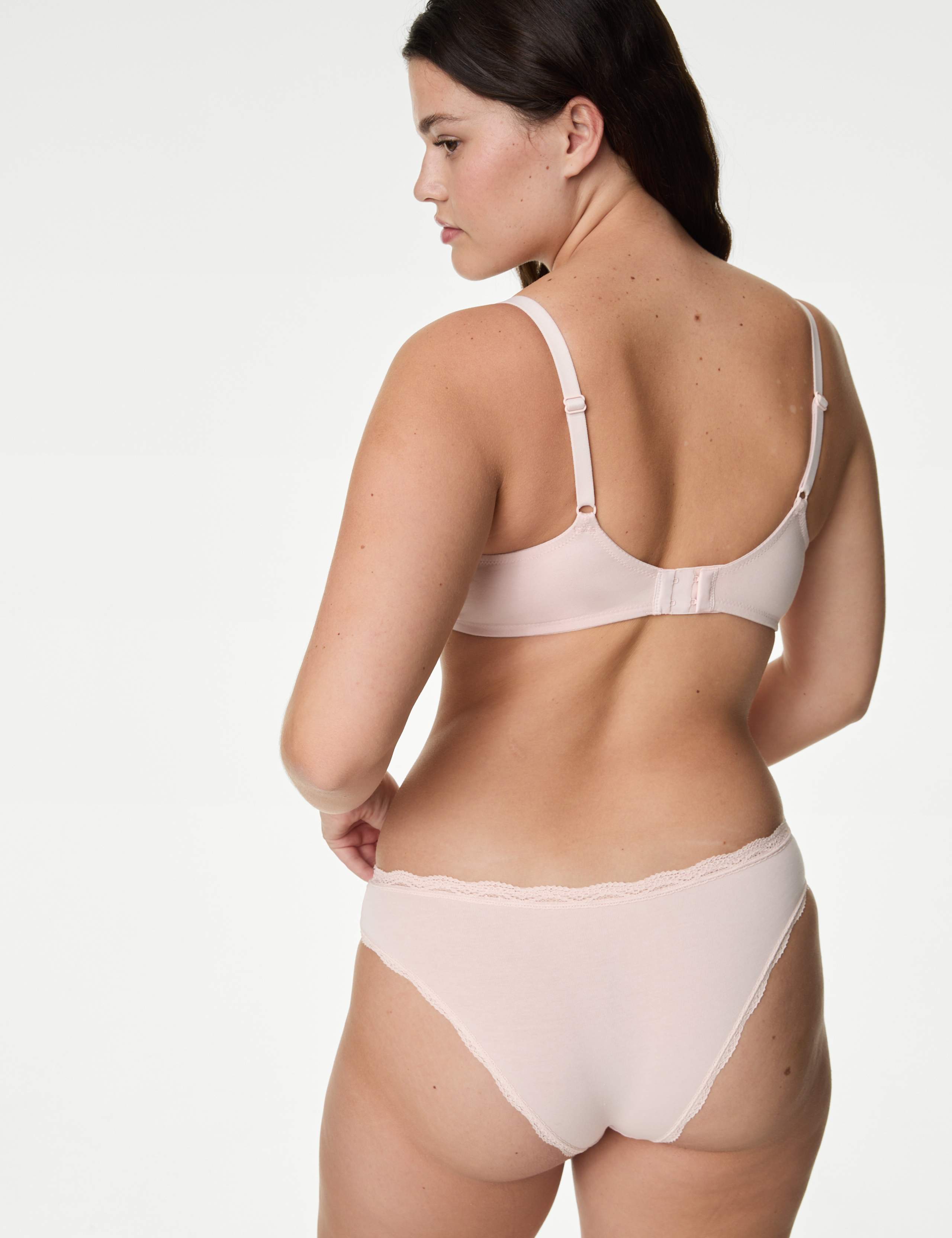 3pk Wired Plunge T-Shirt Bras Set A-E 6 of 6
