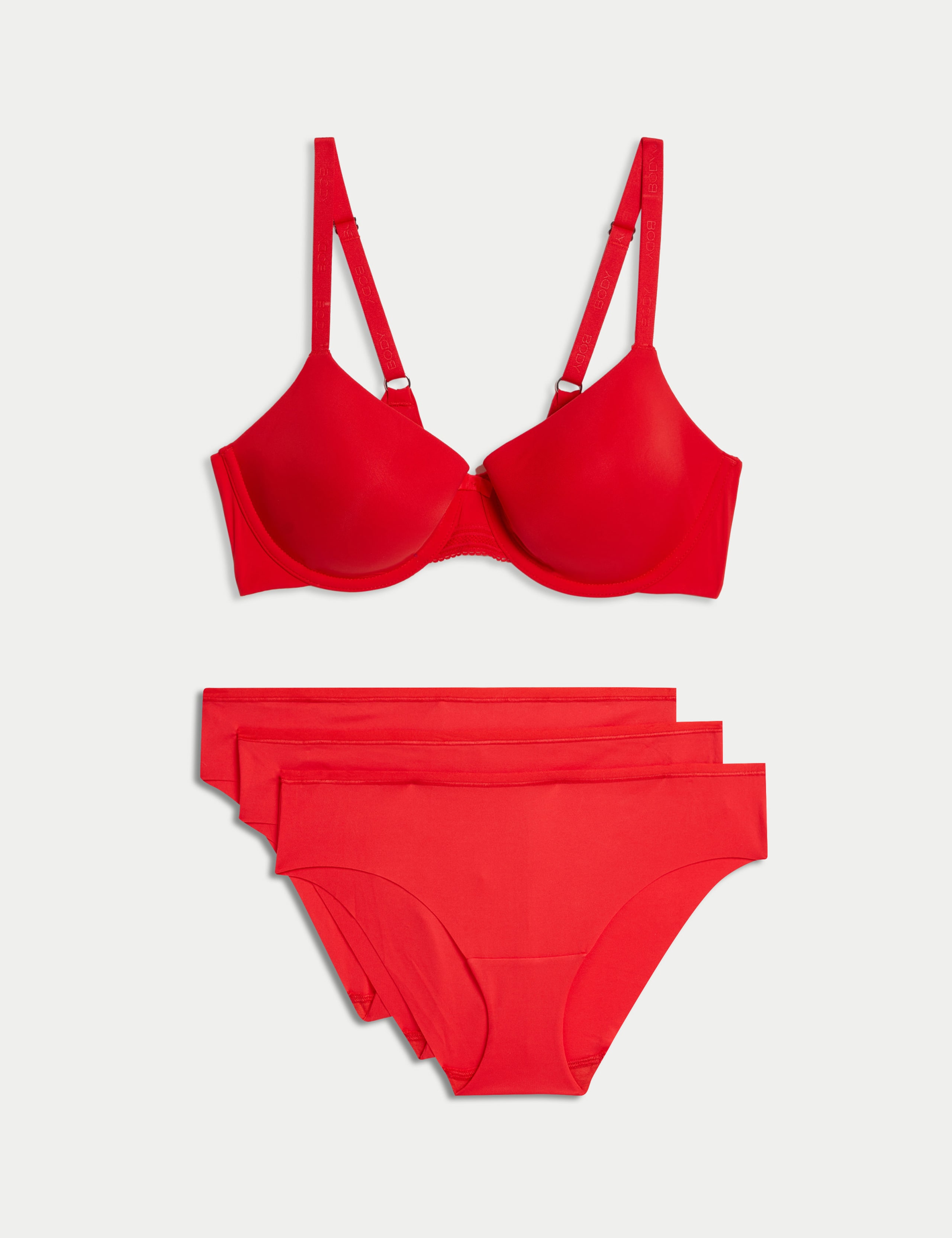 Flexifit™ Wired Full-Cup T-Shirt Bra Set A-E 1 of 6