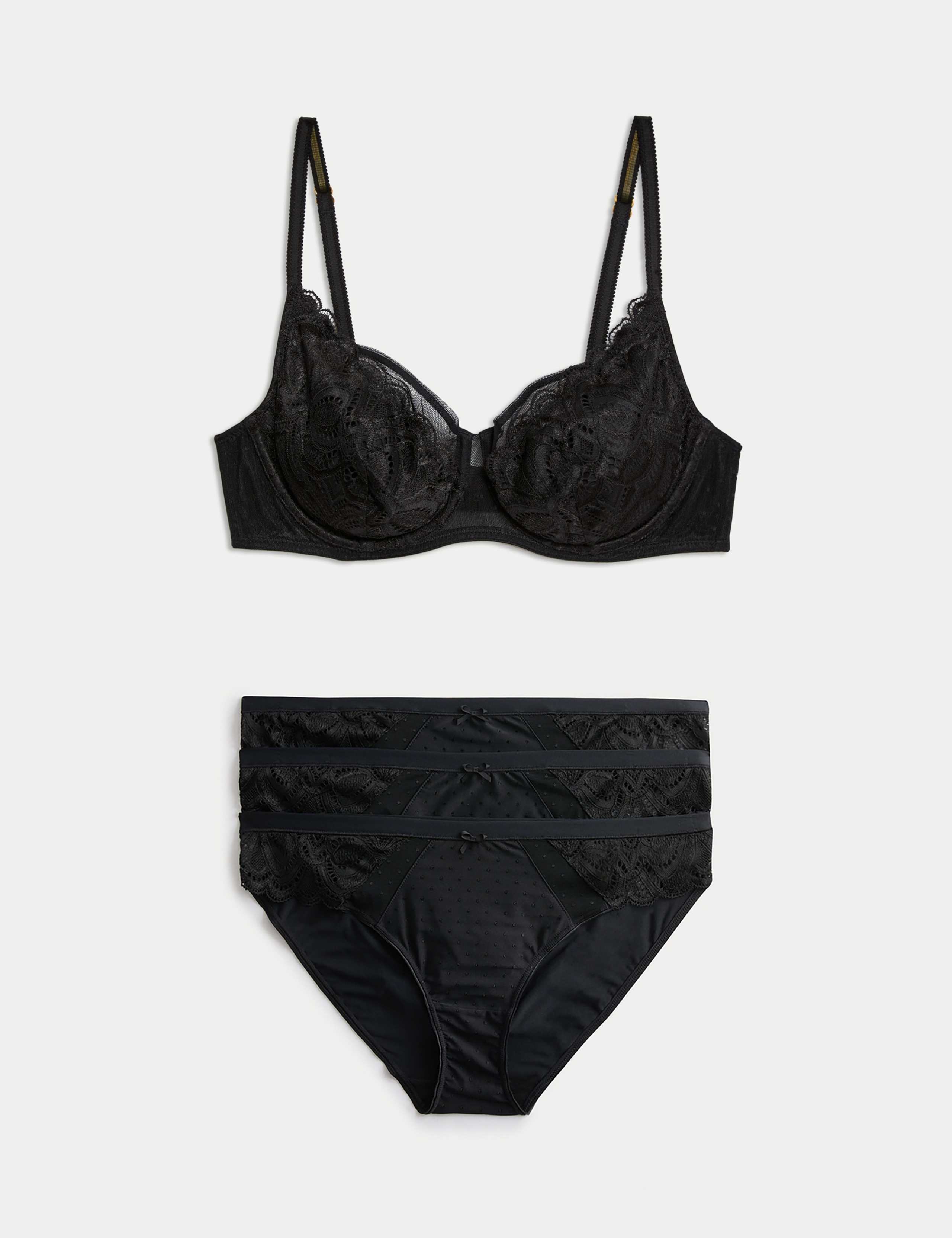 Amelia Lace Natural Lift™ Full Cup Bra Set A-E 1 of 6