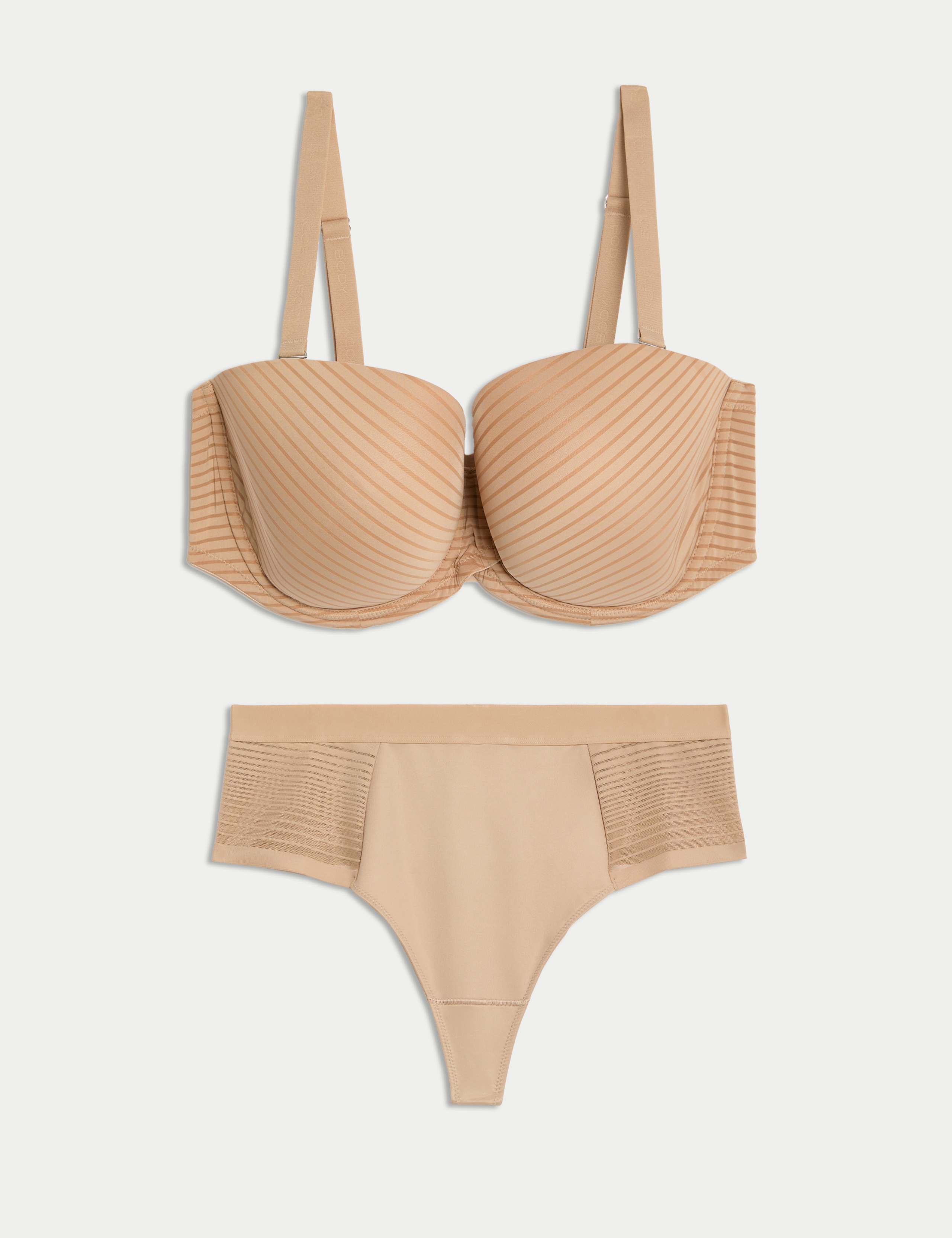 Body Define™ Wired Strapless Bra Set F+ 1 of 6