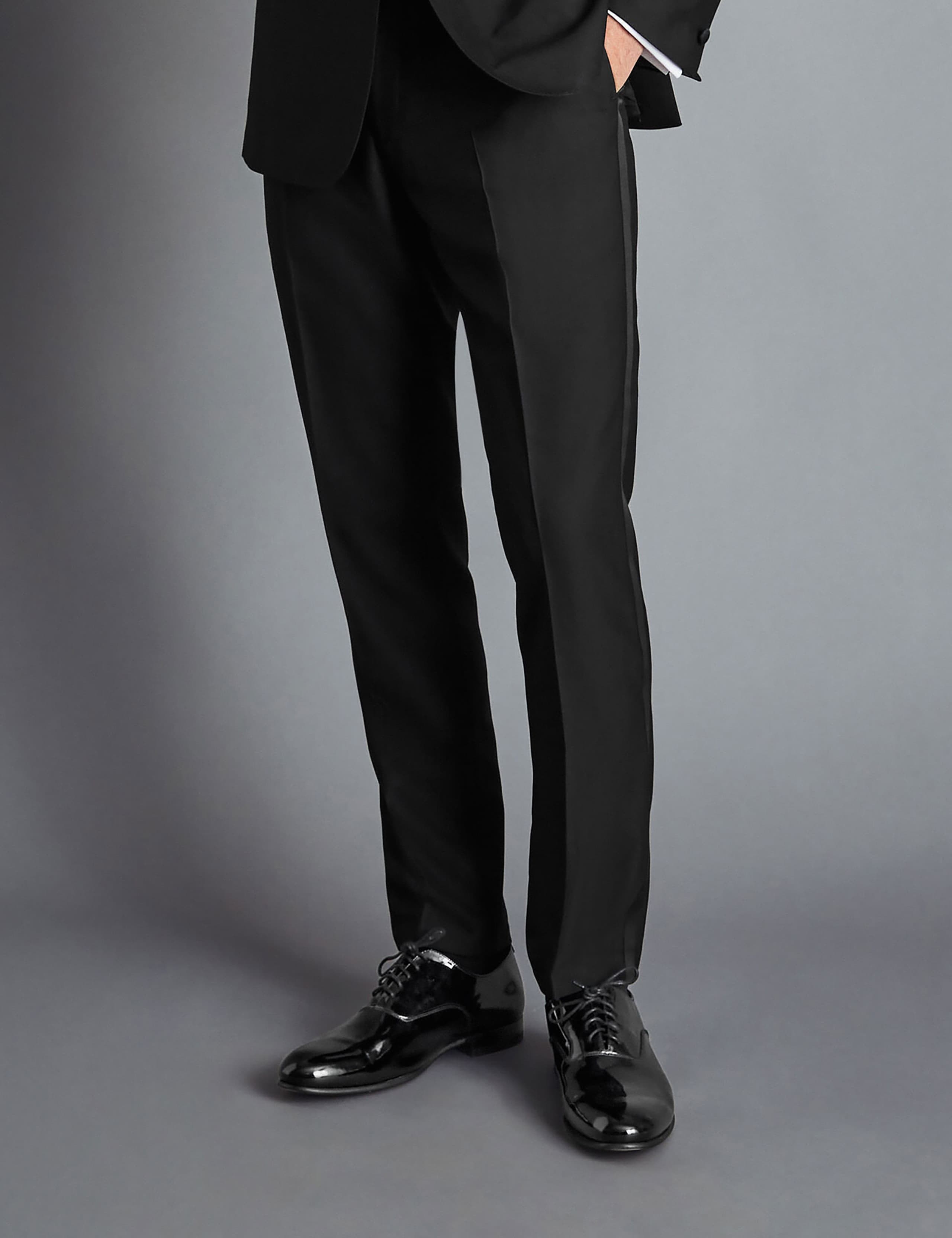 Slim Fit Pure Wool Tuxedo Suit 2 of 5