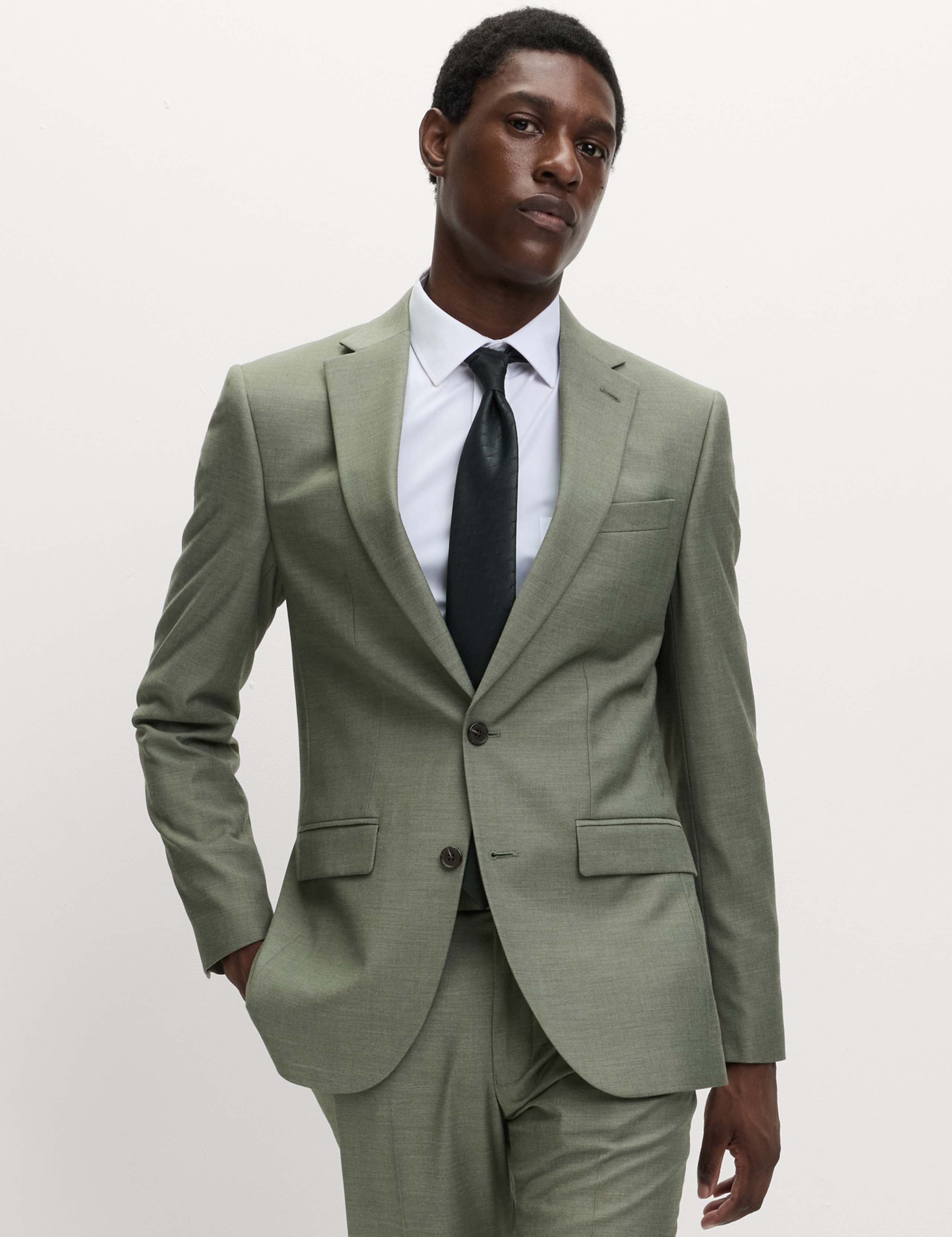 Slim Fit Stretch Suit