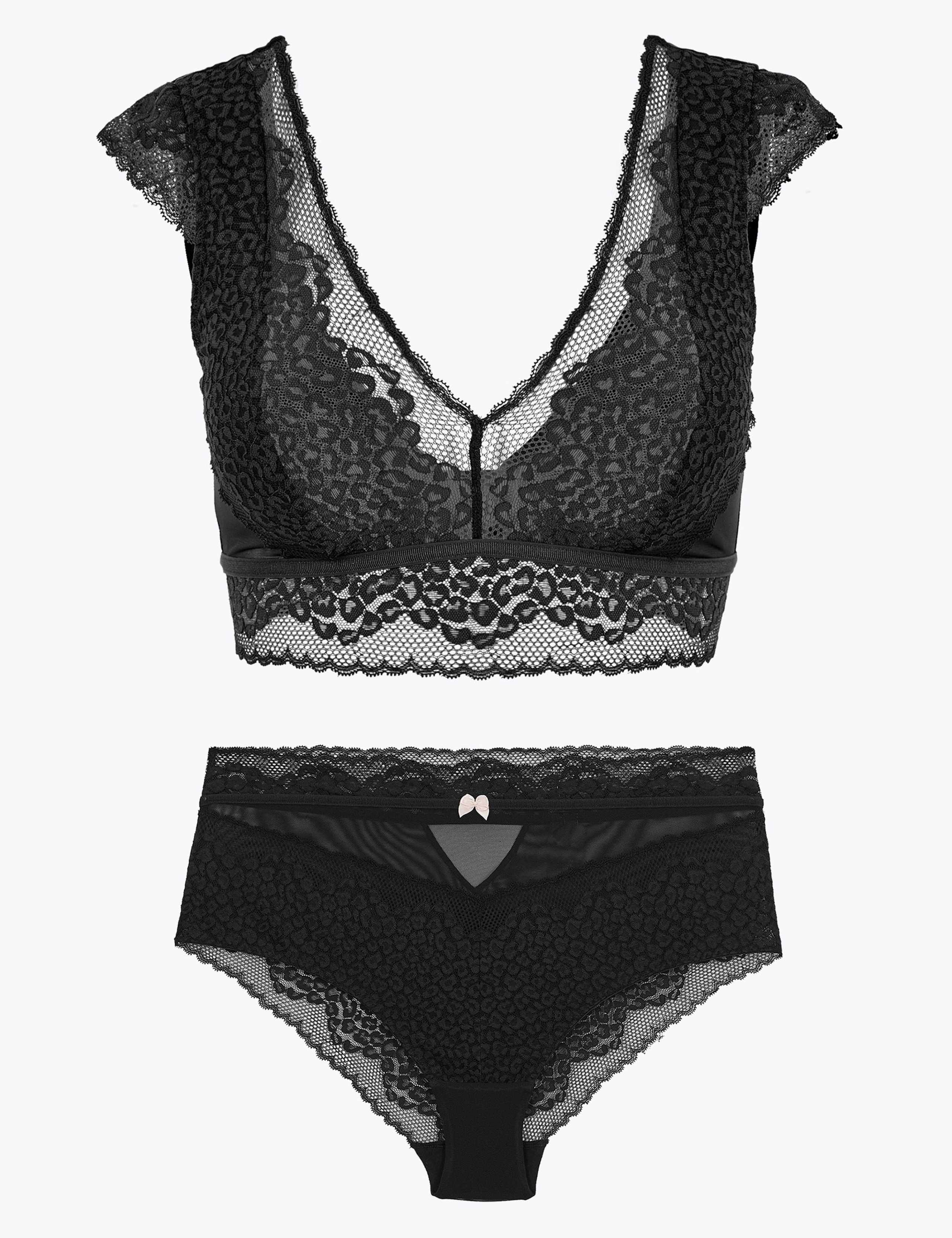 Leopard Lace Set with Bralet 1 of 6