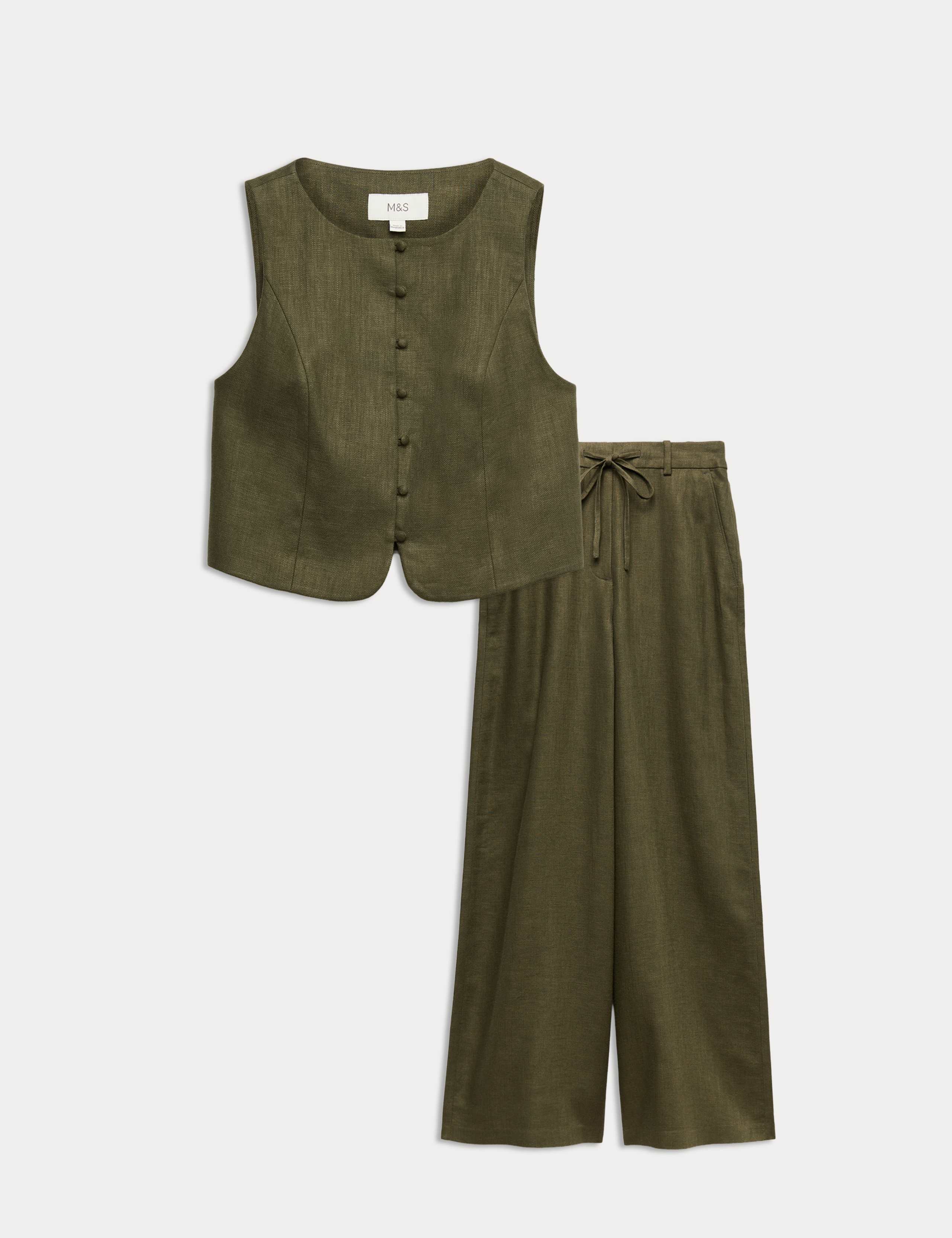Twil Waistcoat & Trouser Set 1 of 6