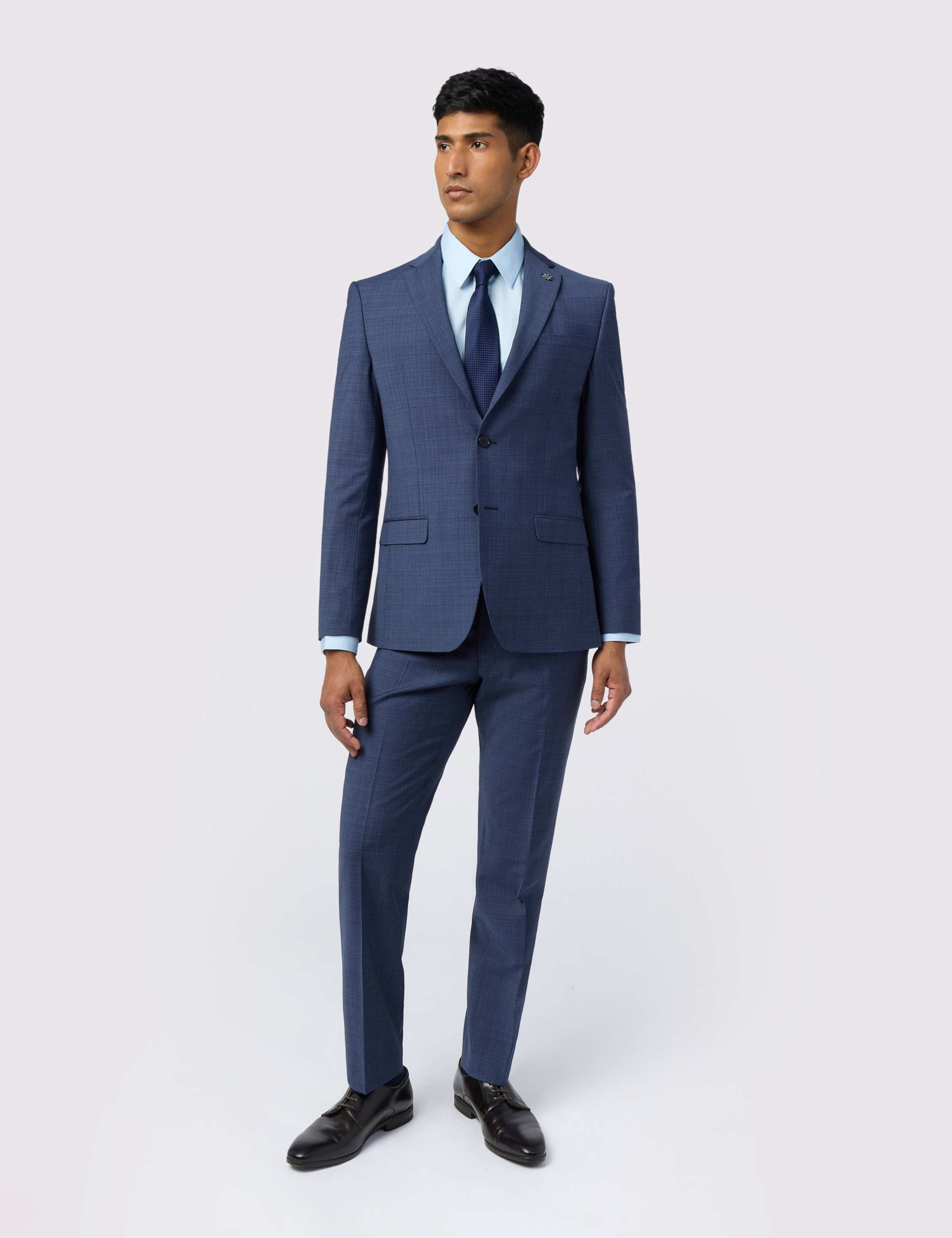 Slim Fit Wool Blend Suit