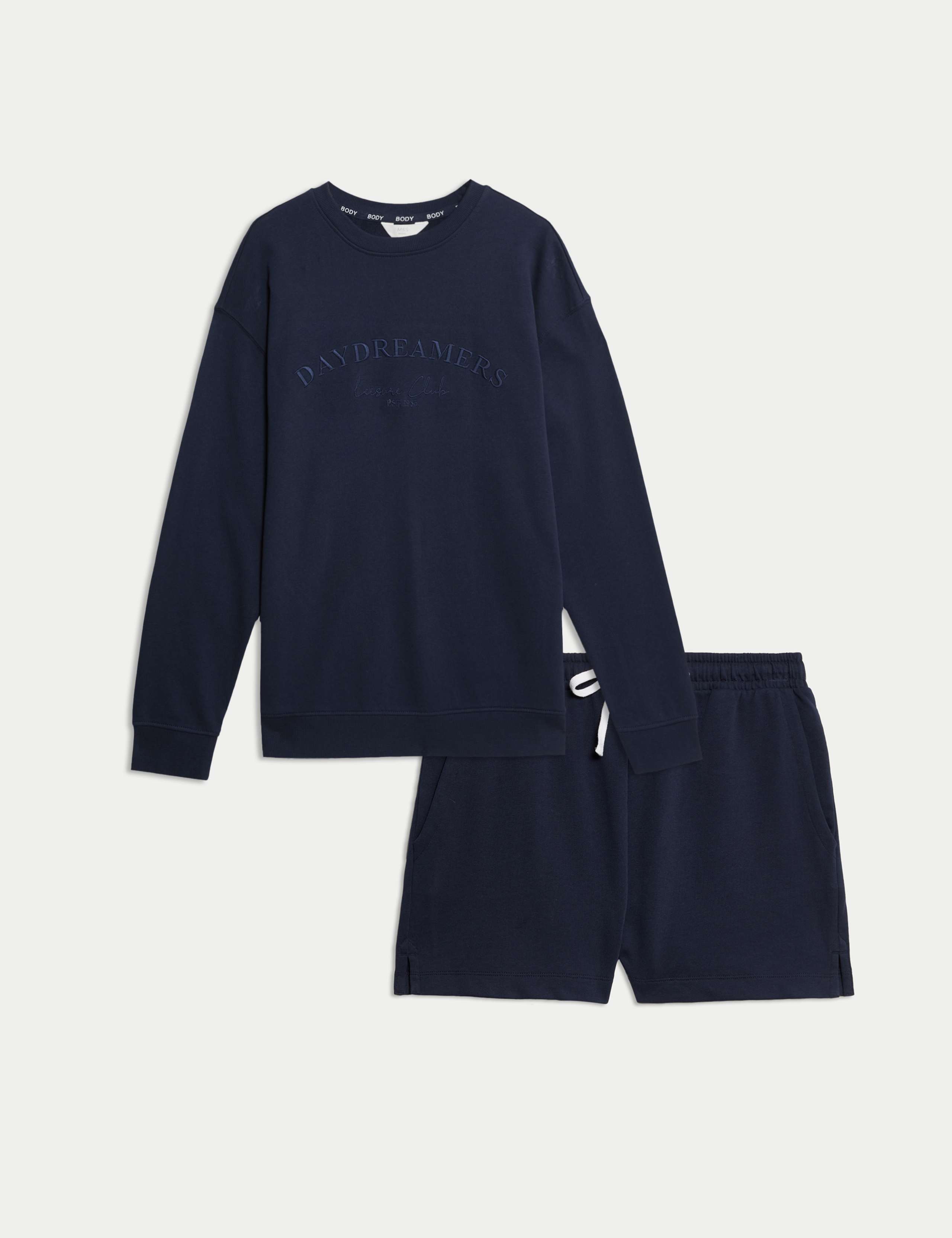 Pure Cotton Cool Comfort™ Lounge Sweatshirt Set 1 of 6