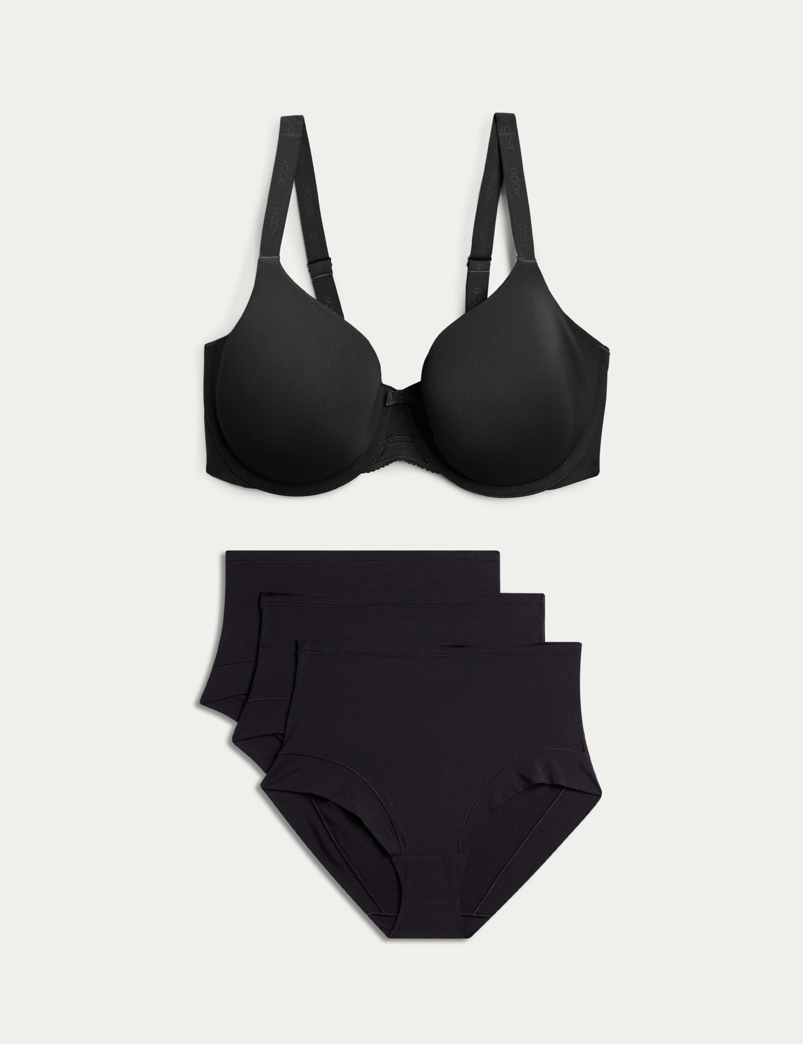 Flexifit™ Wired Full-Cup T-Shirt Bra Set A-E 1 of 6